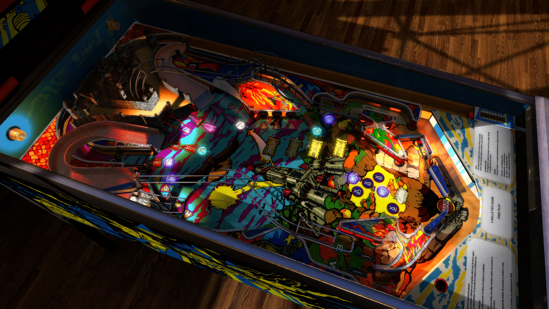 Zaccaria Pinball: Magic Castle 2017 Table screenshot