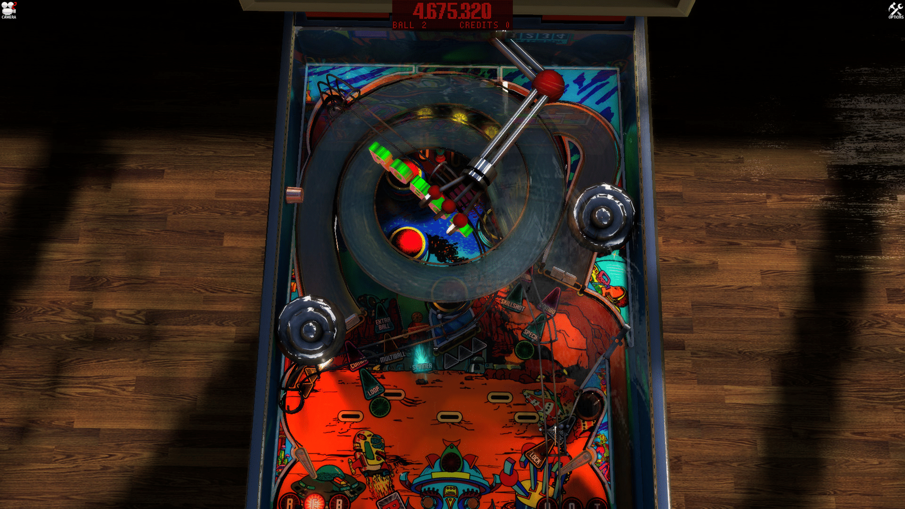 Zaccaria Pinball: Robot 2018 Table screenshot