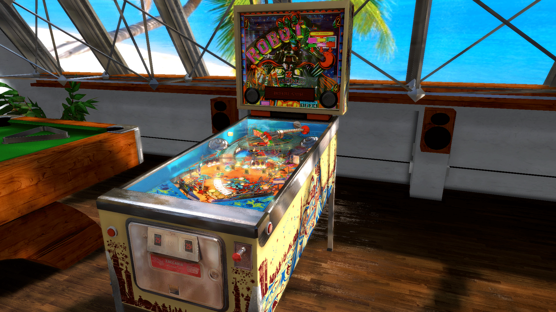 Zaccaria Pinball: Robot 2018 Table screenshot