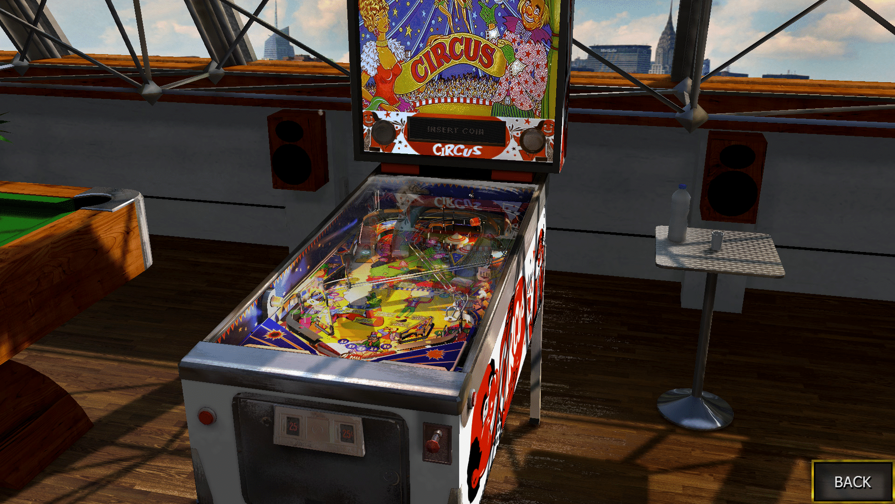 Zaccaria Pinball: Circus 2017 Table screenshot