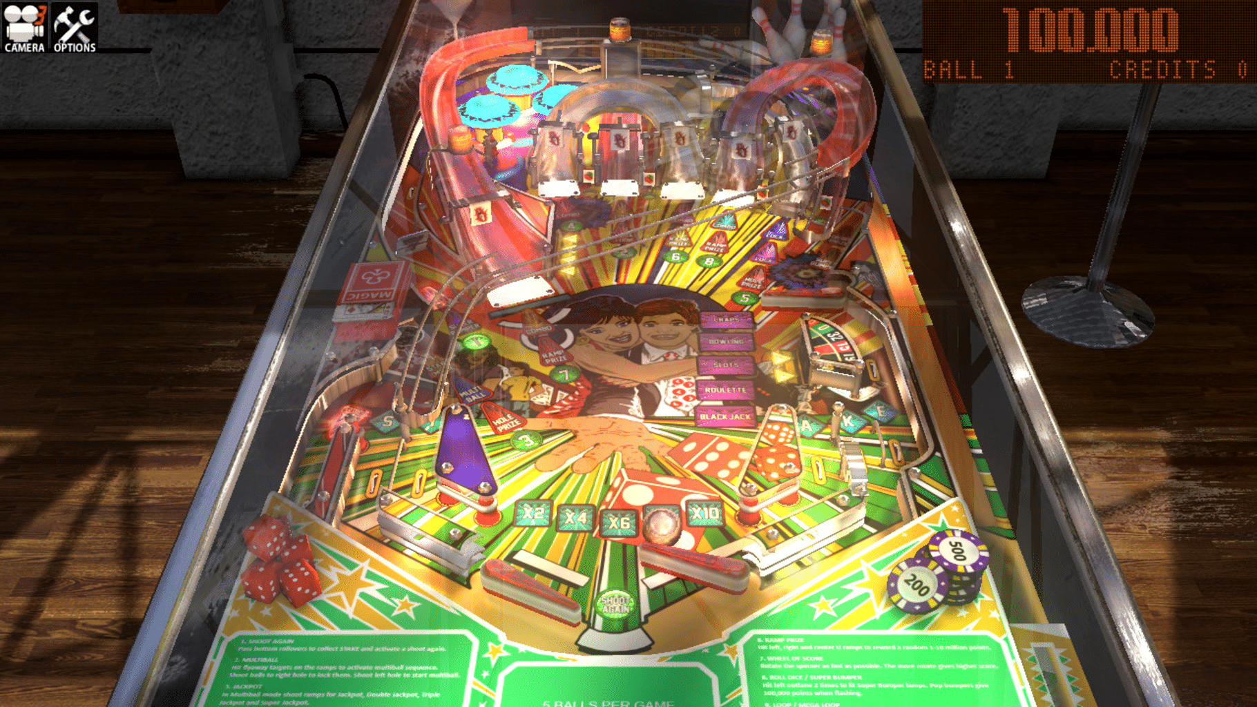 Zaccaria Pinball: Star's Phoenix 2018 Table screenshot