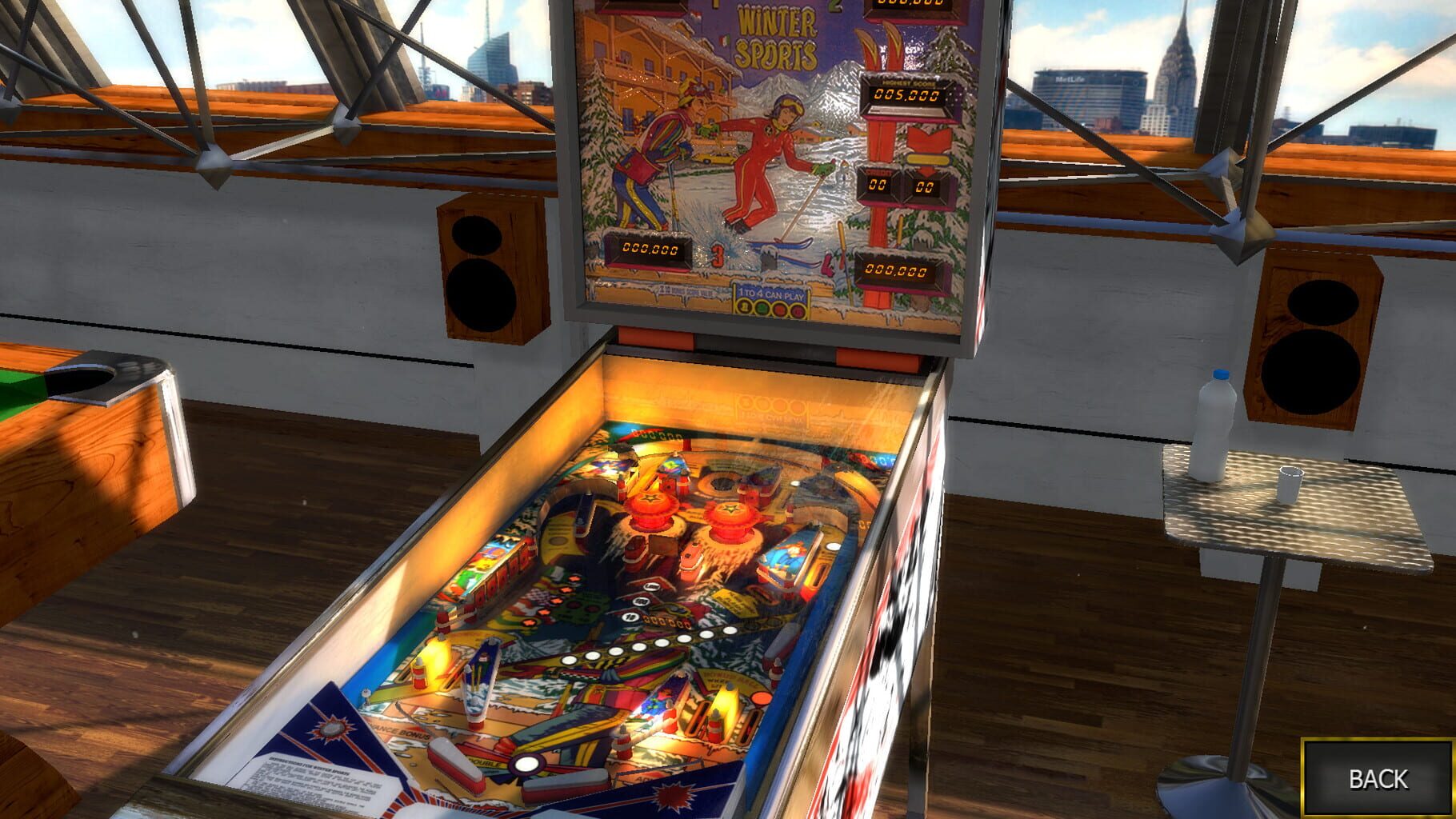 Zaccaria Pinball: Winter Sports Table screenshot