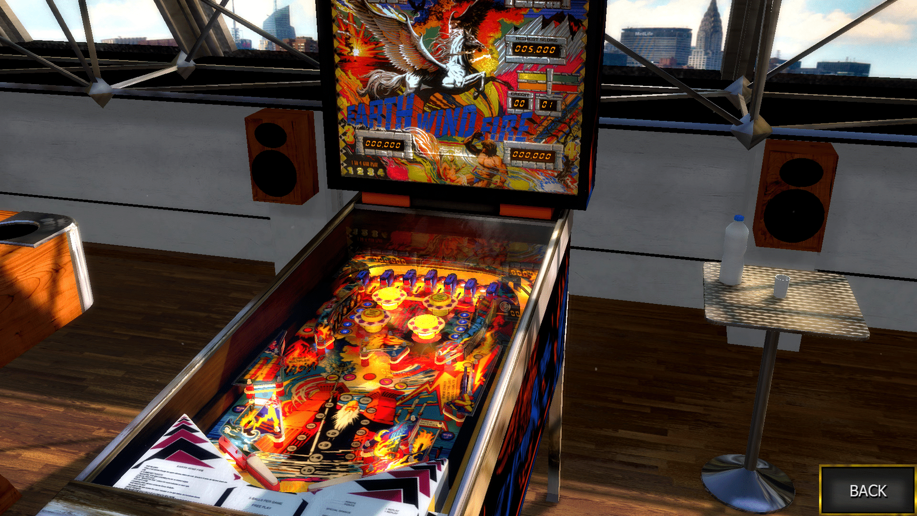 Zaccaria Pinball: Earth Wind Fire Table screenshot