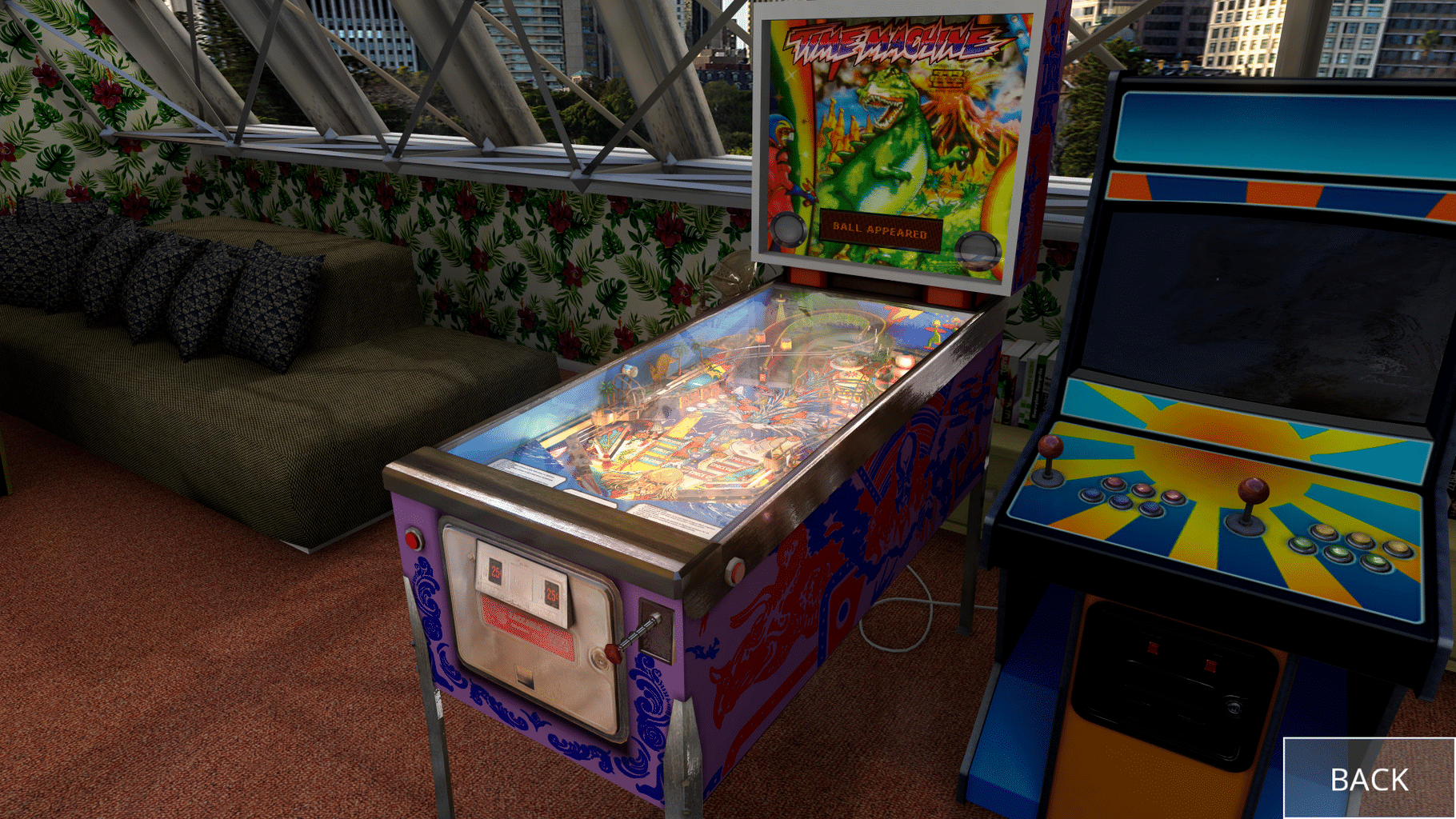 Zaccaria Pinball: Time Machine 2019 Table screenshot