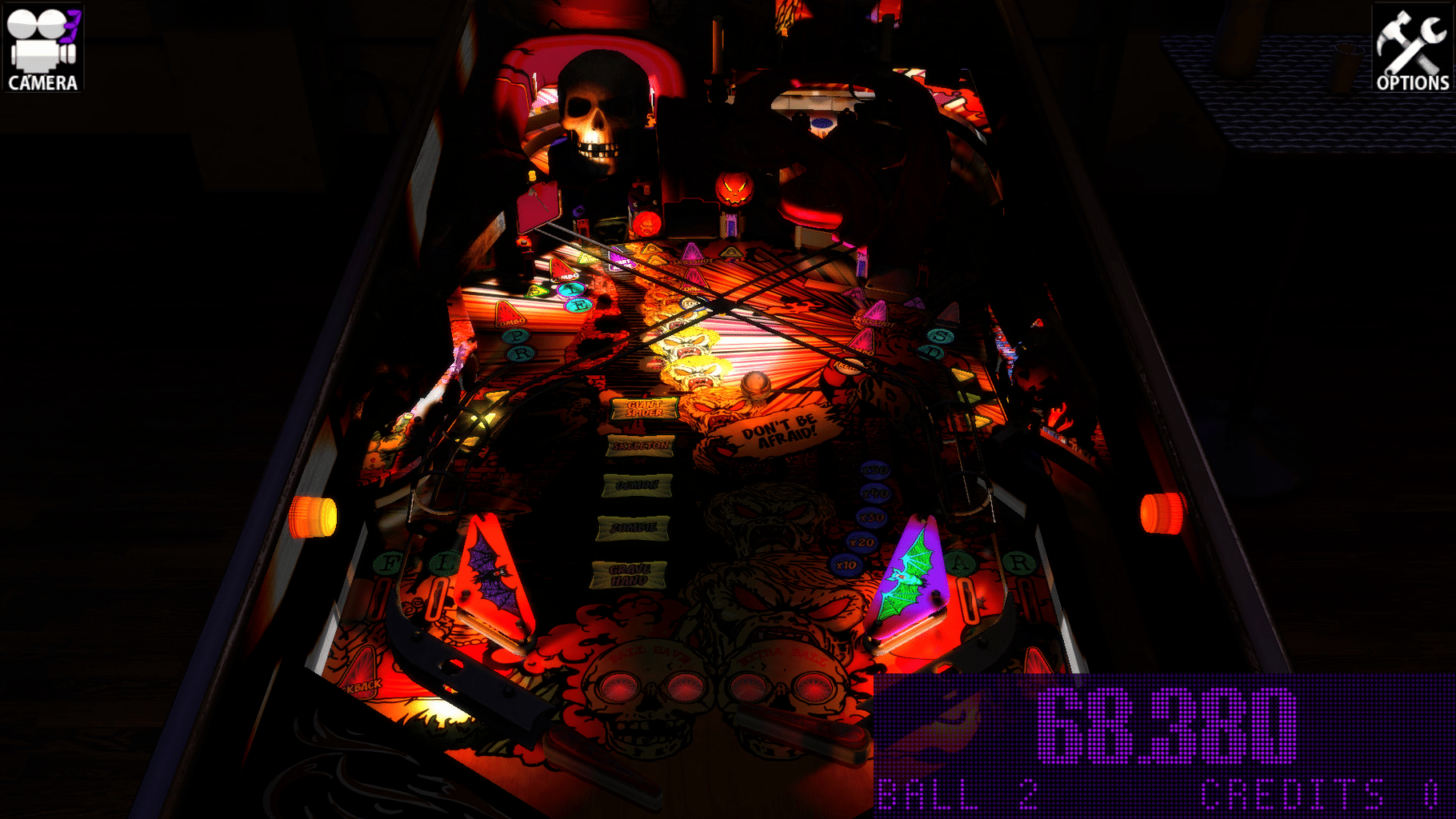 Zaccaria Pinball: Spooky 2017 Table screenshot