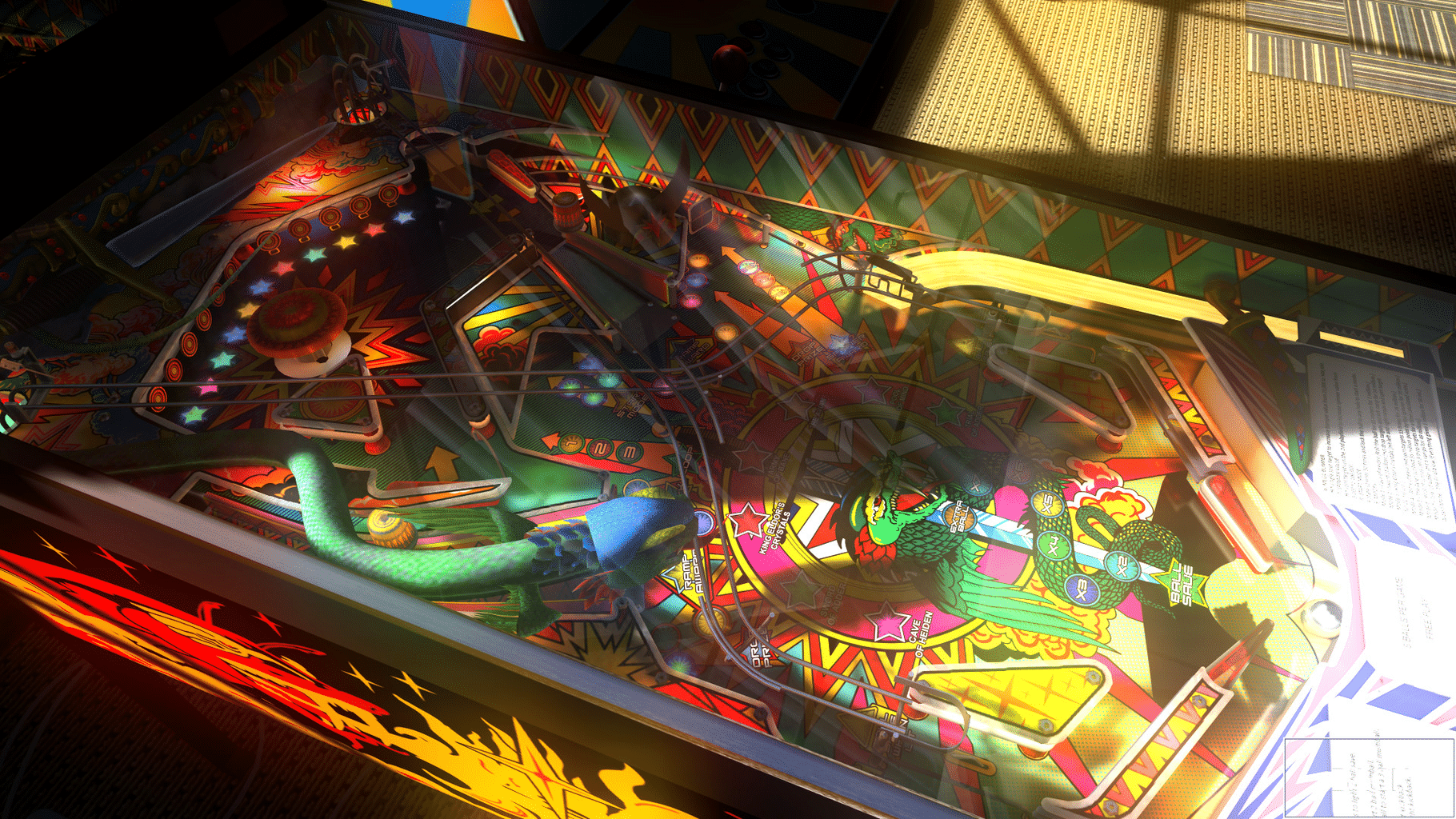 Zaccaria Pinball: Star God 2019 Table screenshot