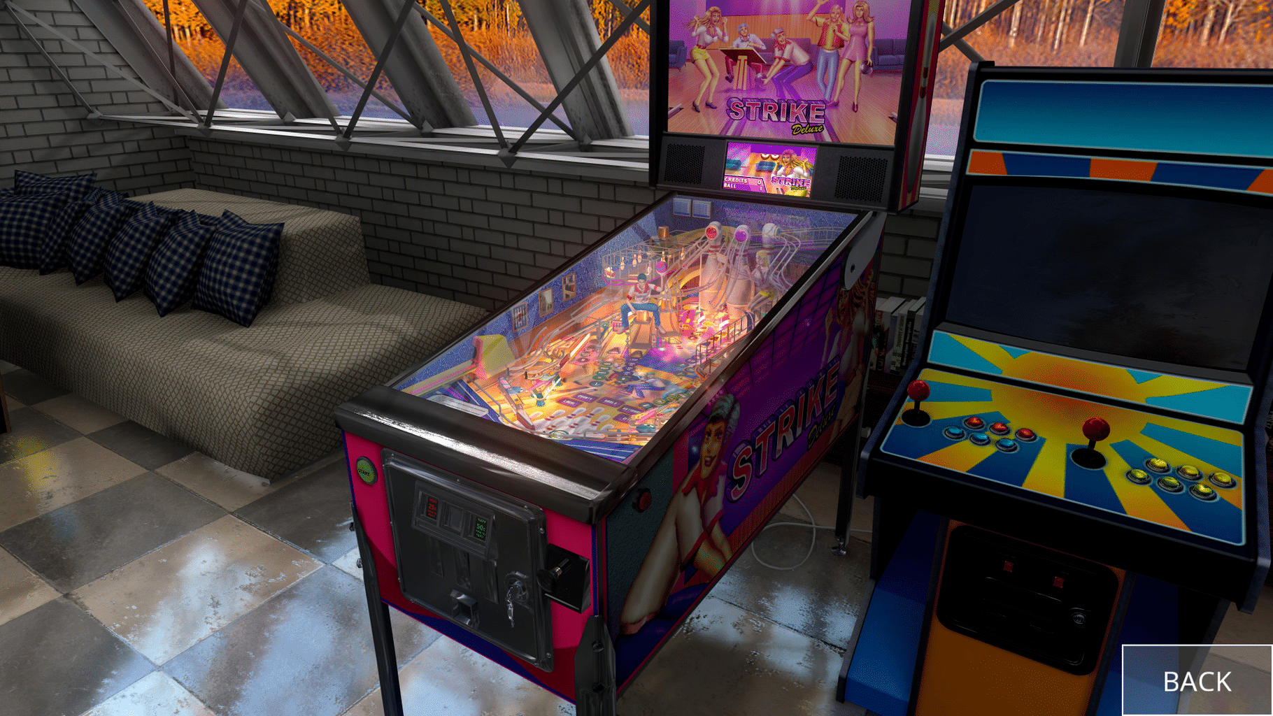 Zaccaria Pinball: Strike Deluxe Pinball Table screenshot