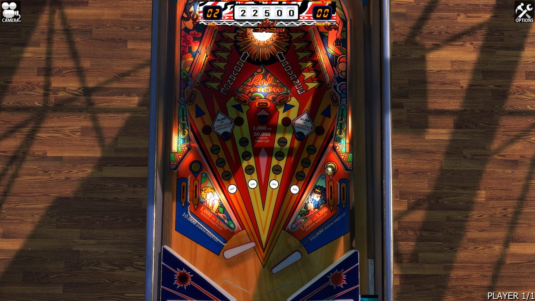 Zaccaria Pinball: Red Show Table screenshot