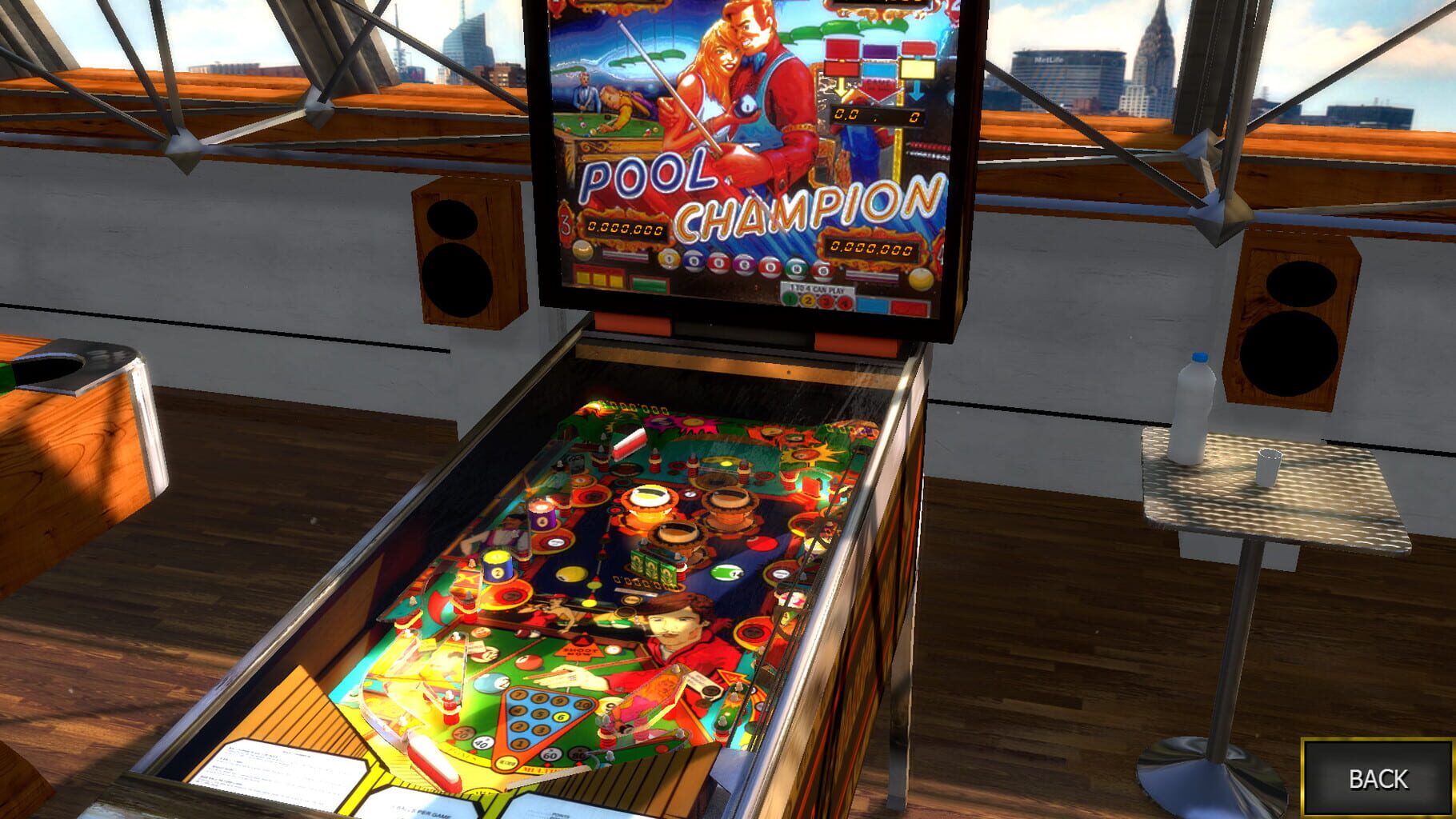 Captura de pantalla - Zaccaria Pinball: Pool Champion Table