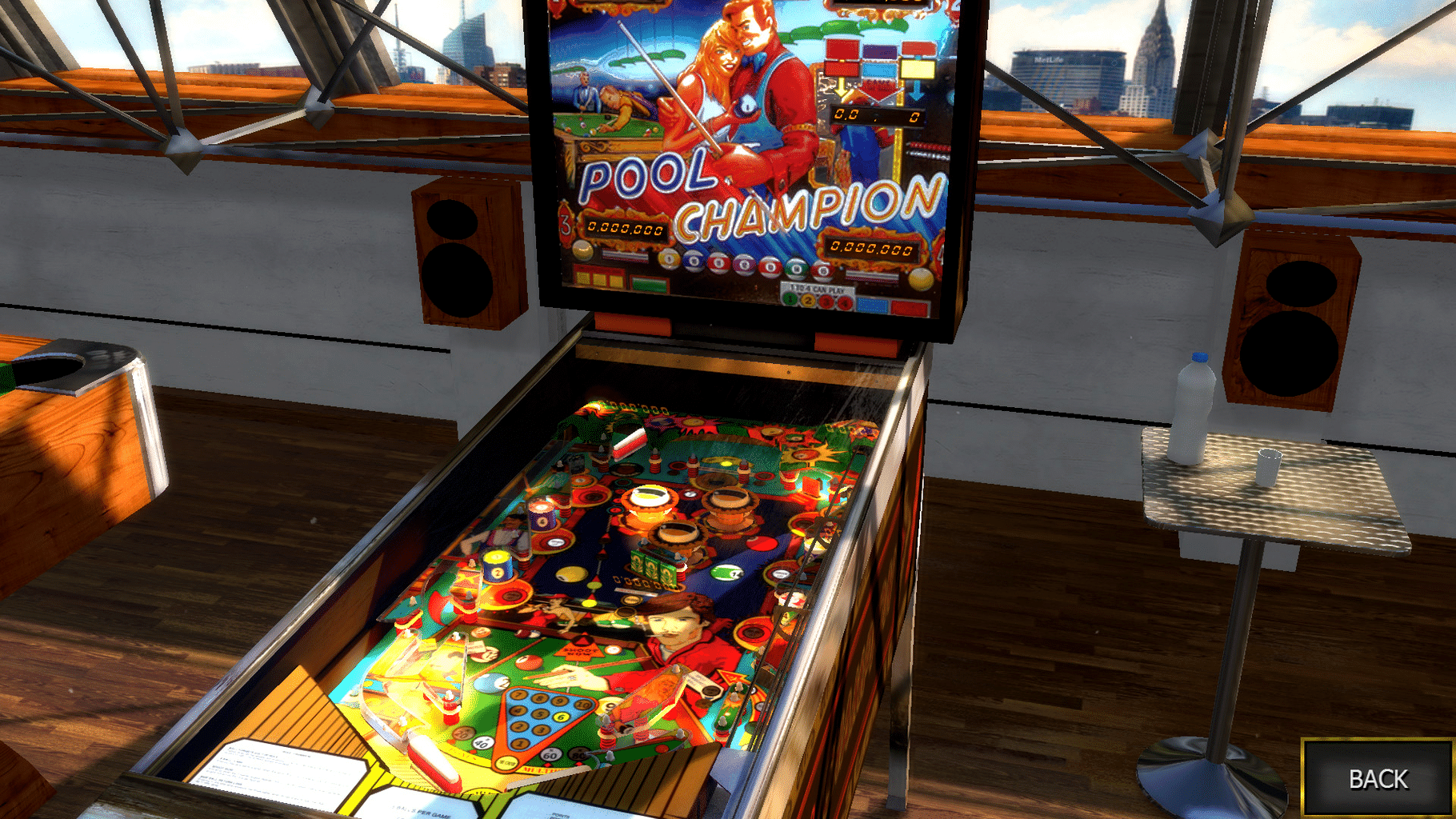 Zaccaria Pinball: Pool Champion Table screenshot