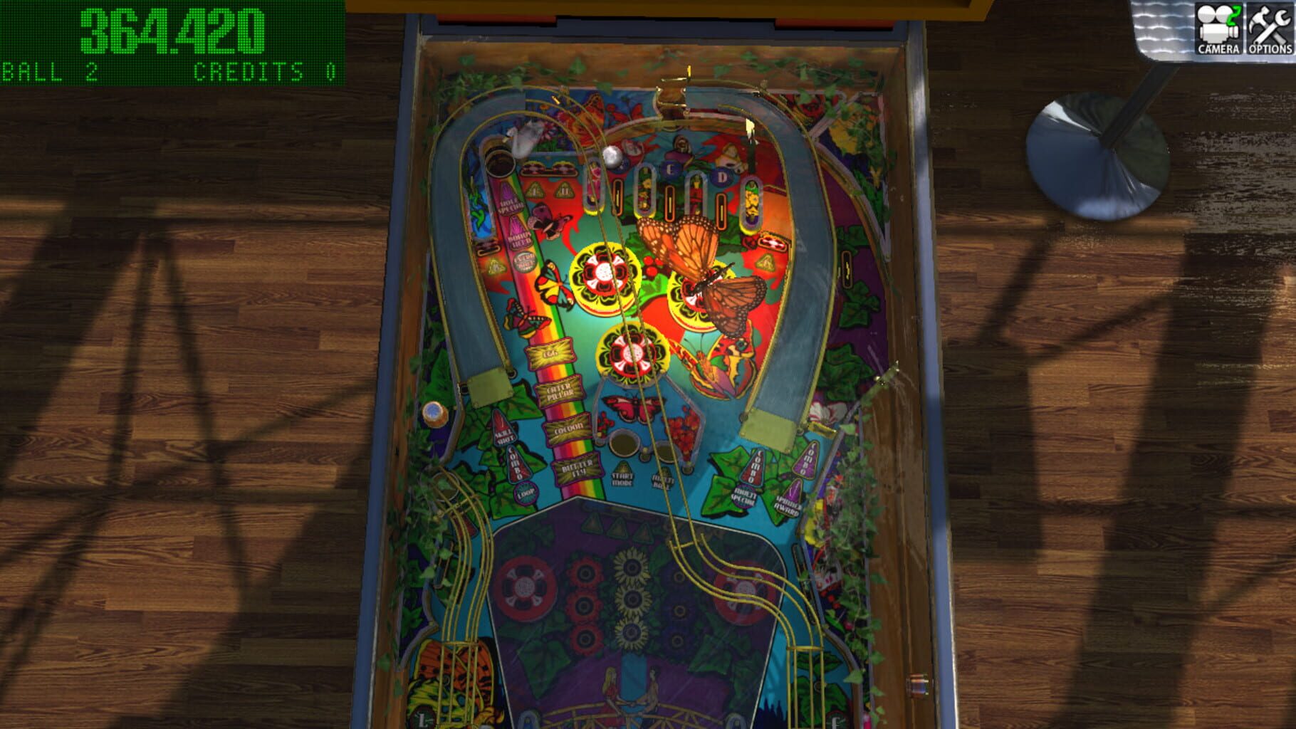 Captura de pantalla - Zaccaria Pinball: Farfalla 2017 Table