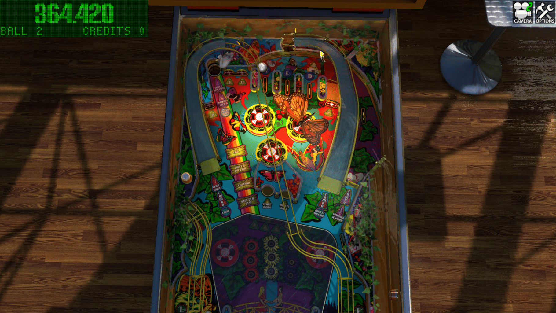 Zaccaria Pinball: Farfalla 2017 Table screenshot