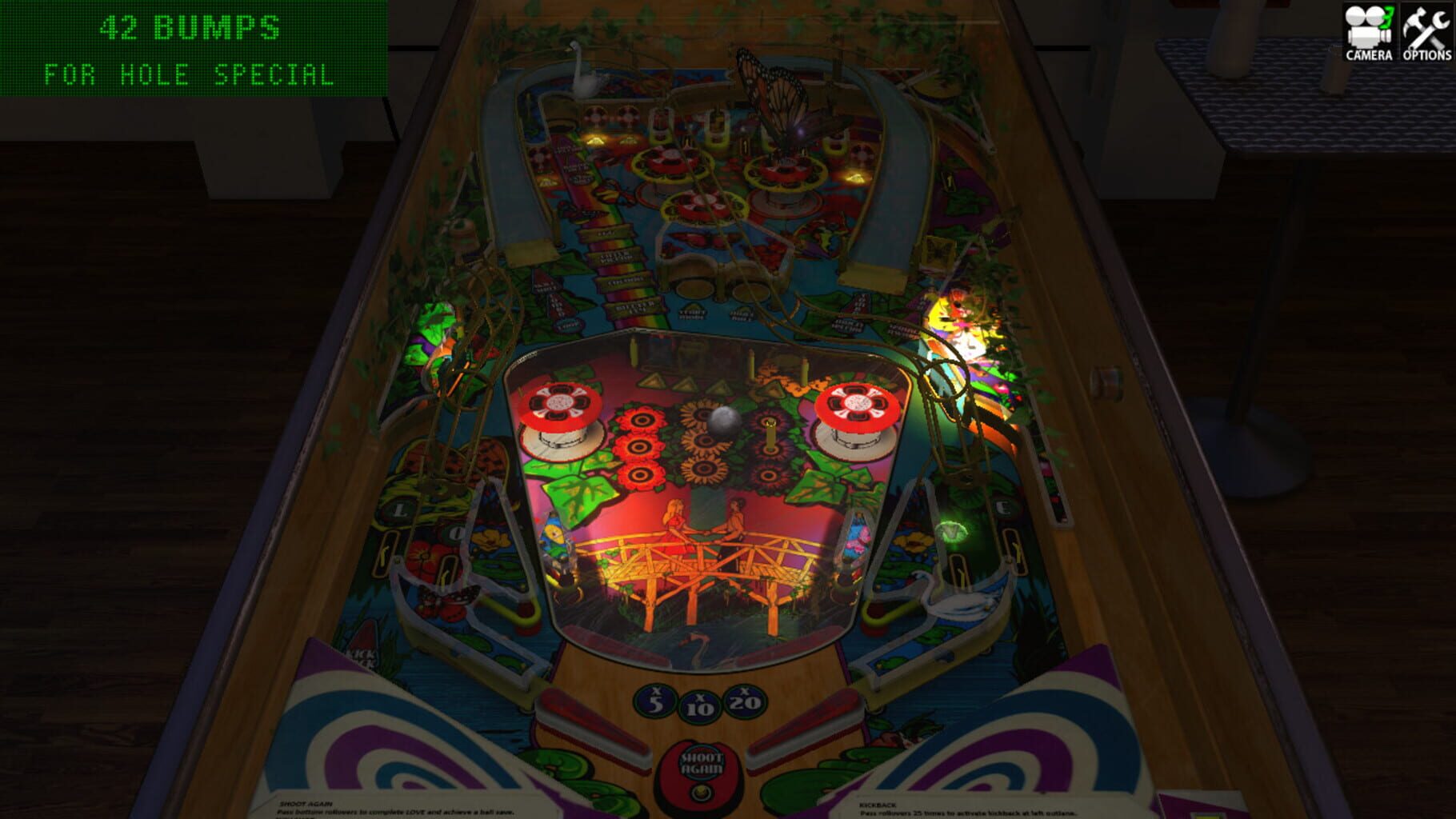 Captura de pantalla - Zaccaria Pinball: Farfalla 2017 Table