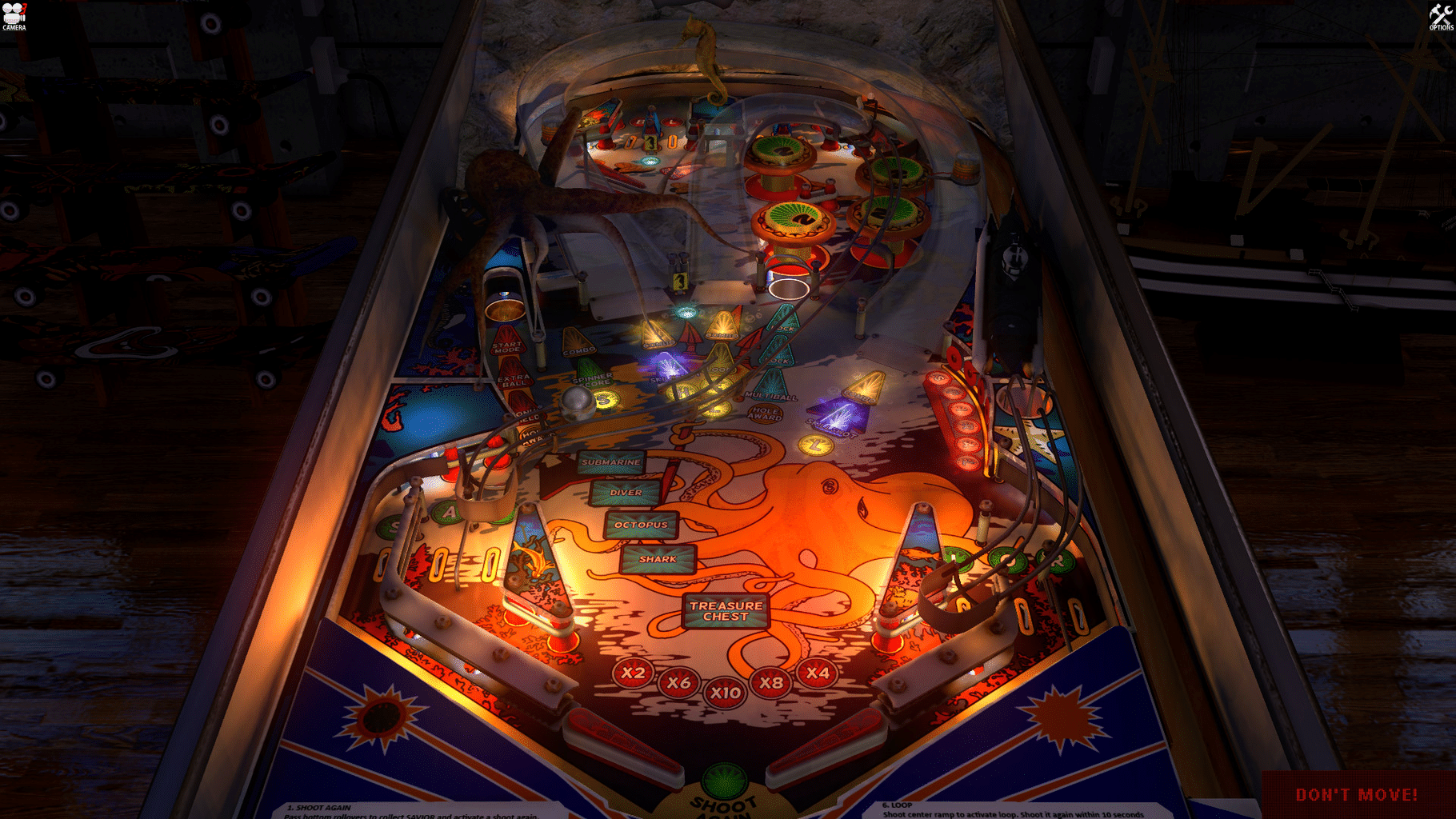 Zaccaria Pinball: Nautilus 2018 Table screenshot