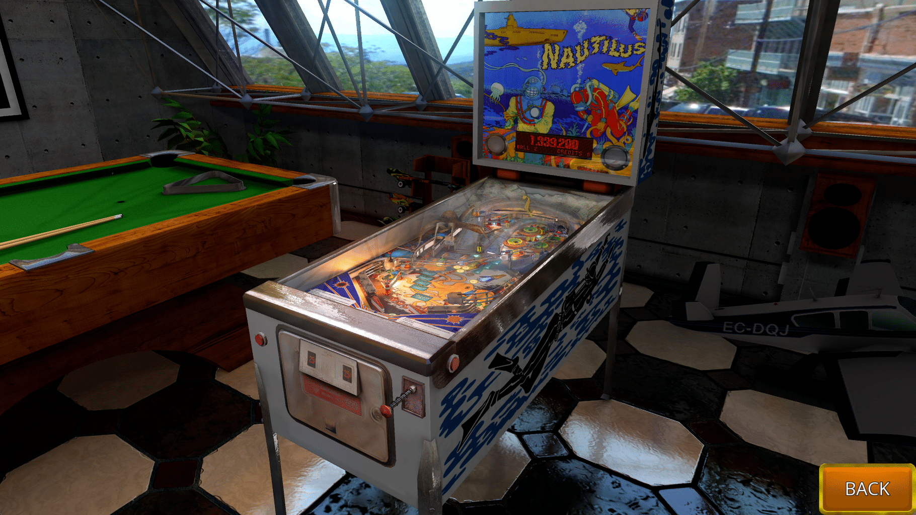 Zaccaria Pinball: Nautilus 2018 Table screenshot