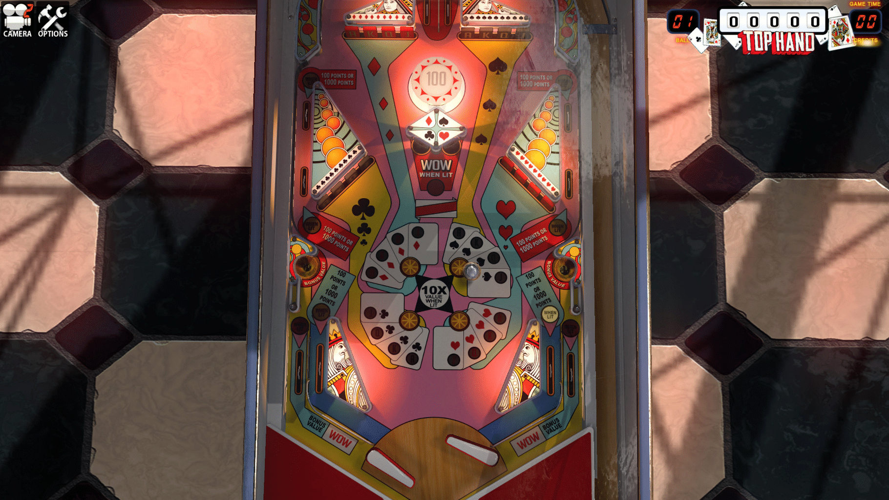 Zaccaria Pinball: Top Hand Table screenshot