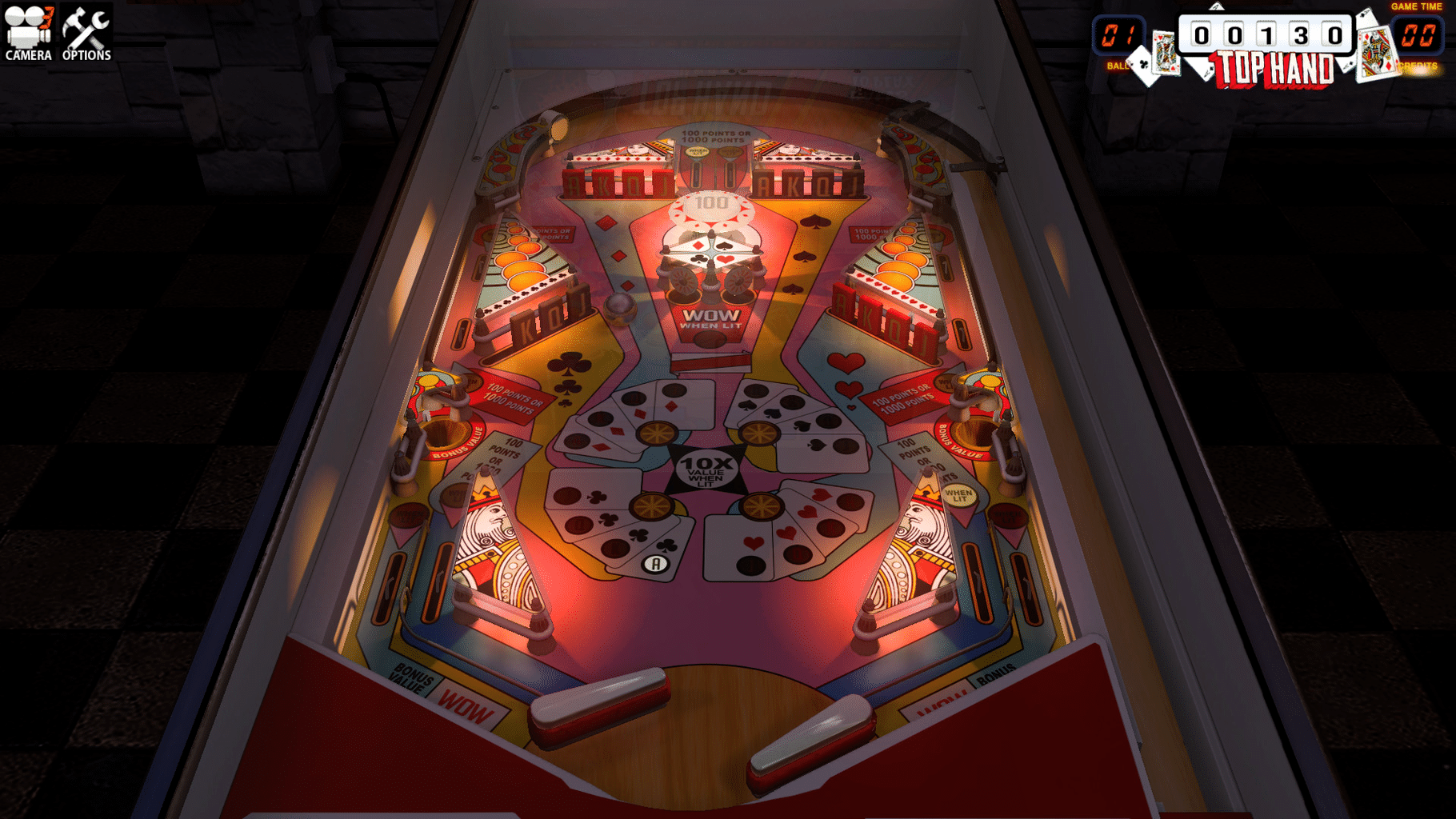 Zaccaria Pinball: Top Hand Table screenshot