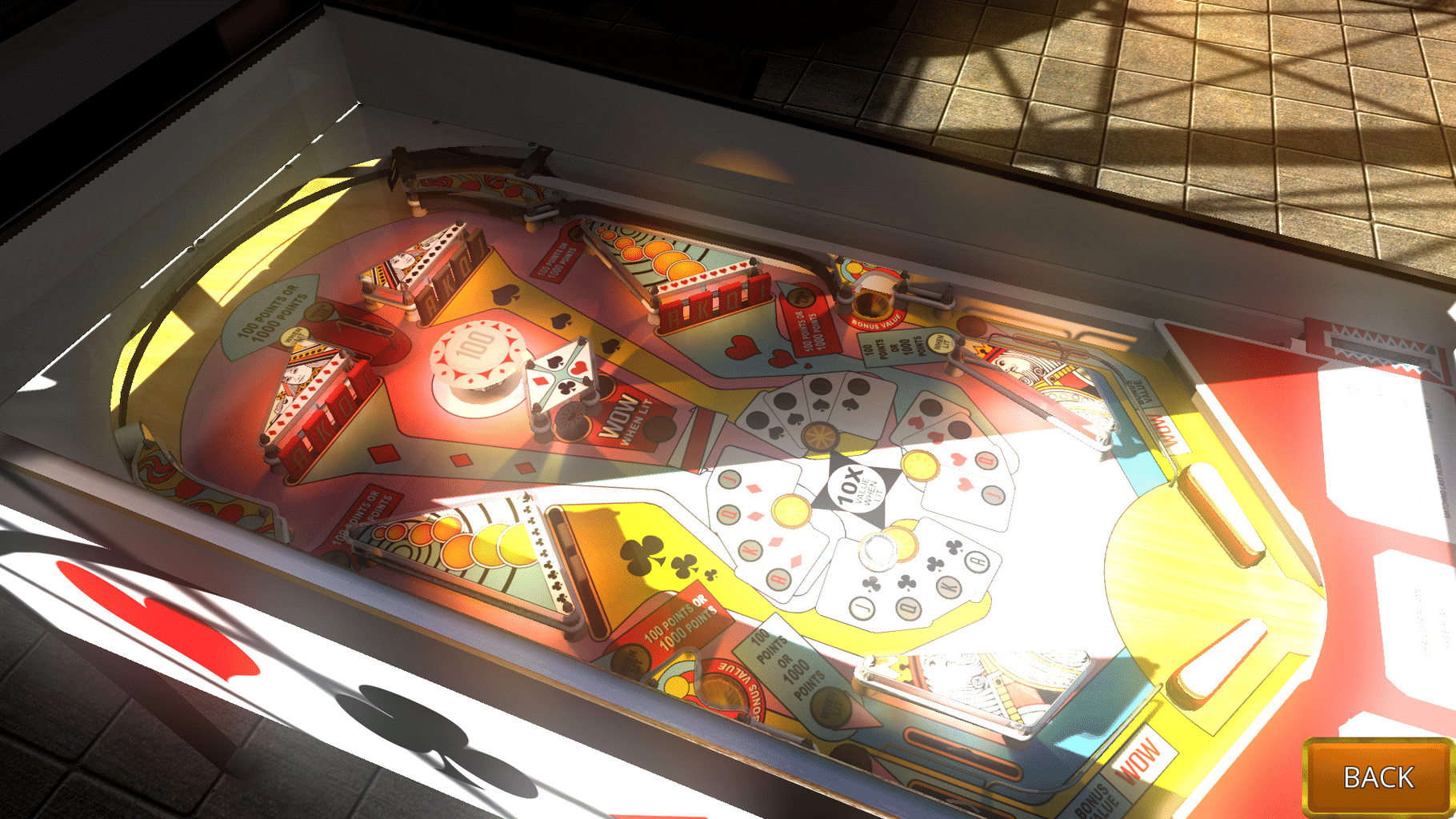 Zaccaria Pinball: Top Hand Table screenshot