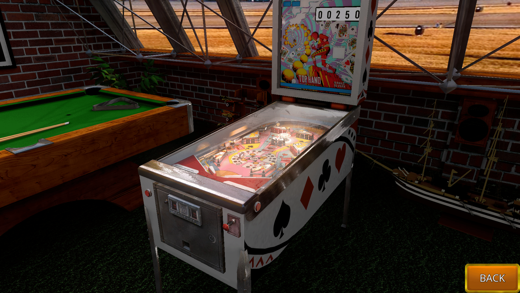 Zaccaria Pinball: Top Hand Table screenshot