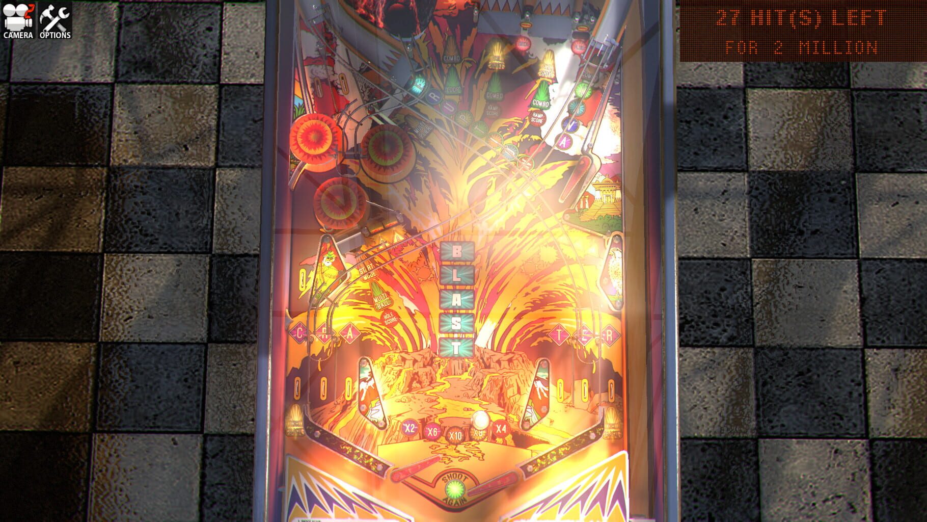 Zaccaria Pinball: Fire Mountain 2019 Table screenshot