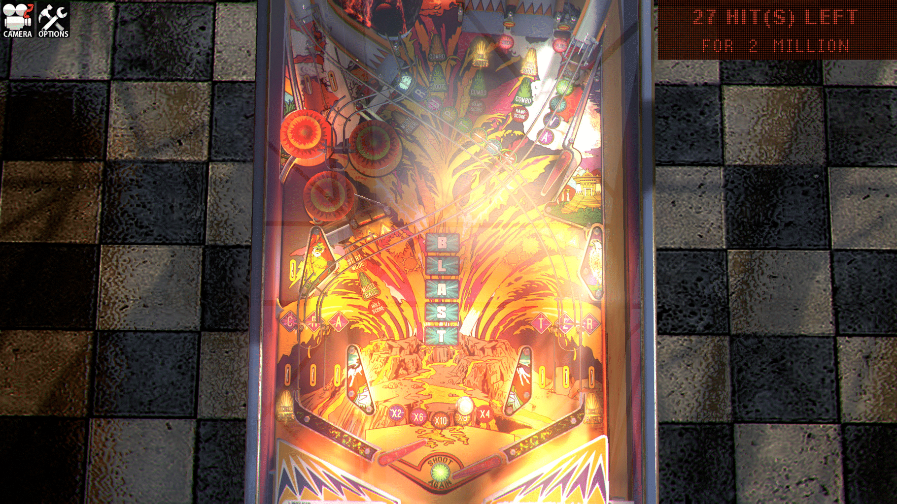 Zaccaria Pinball: Fire Mountain 2019 Table screenshot