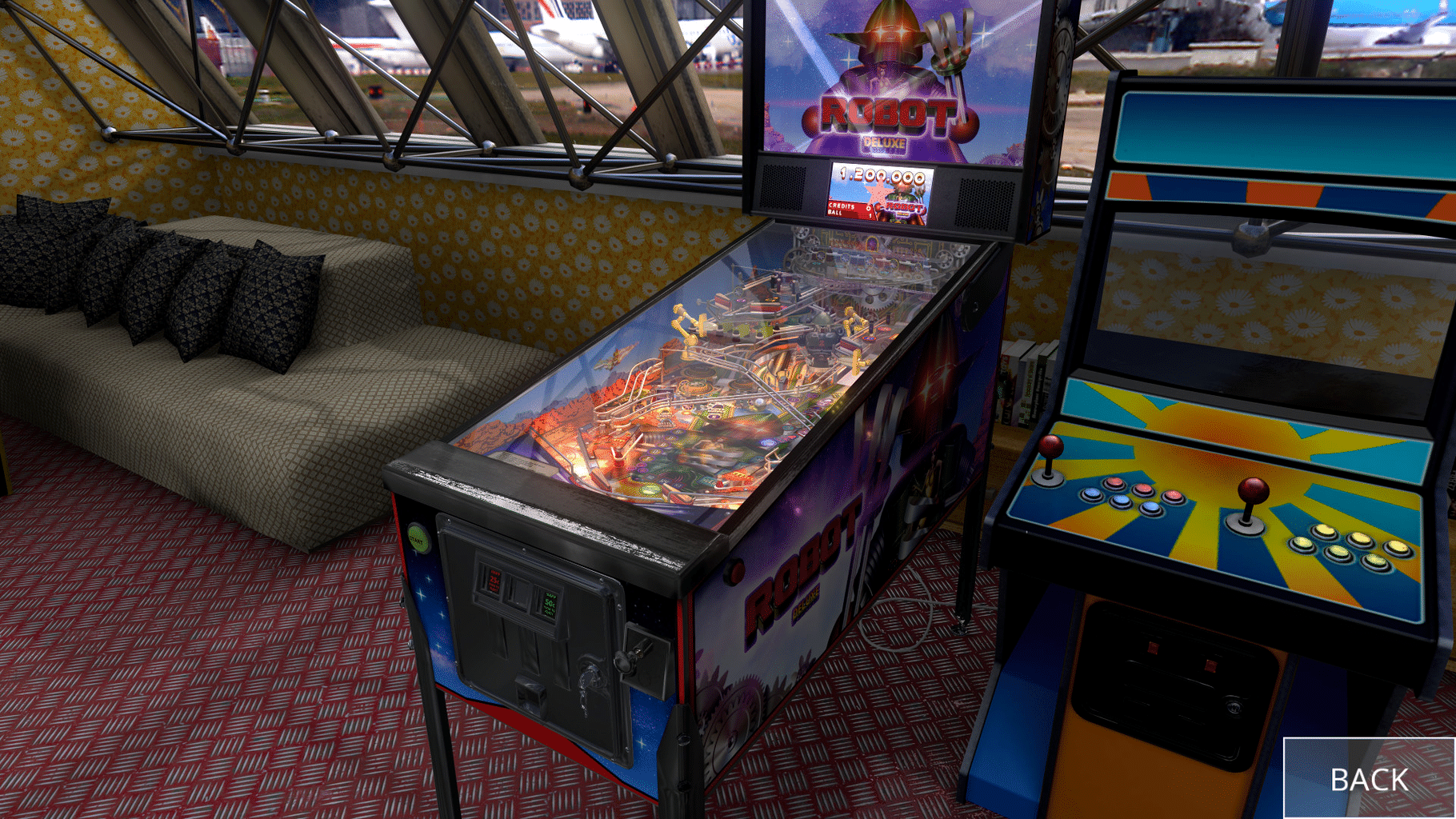 Zaccaria Pinball: Robot Deluxe Pinball Table screenshot