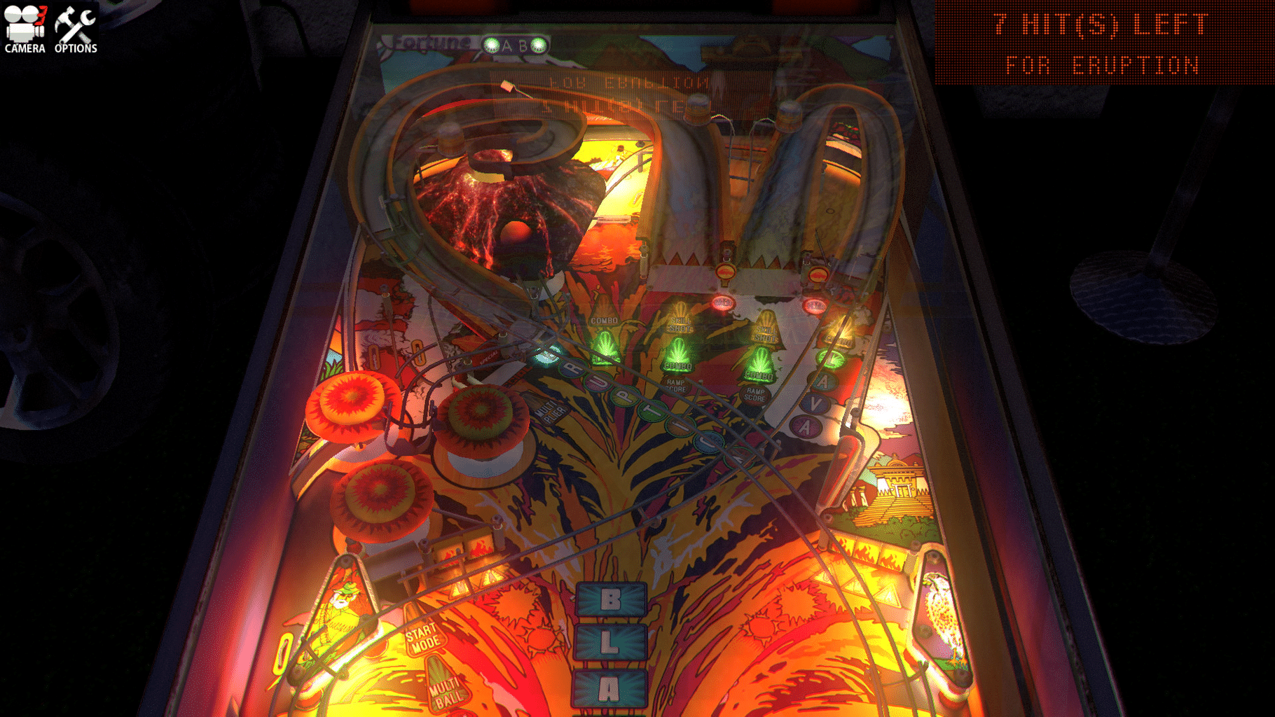 Zaccaria Pinball: Fire Mountain 2019 Table screenshot