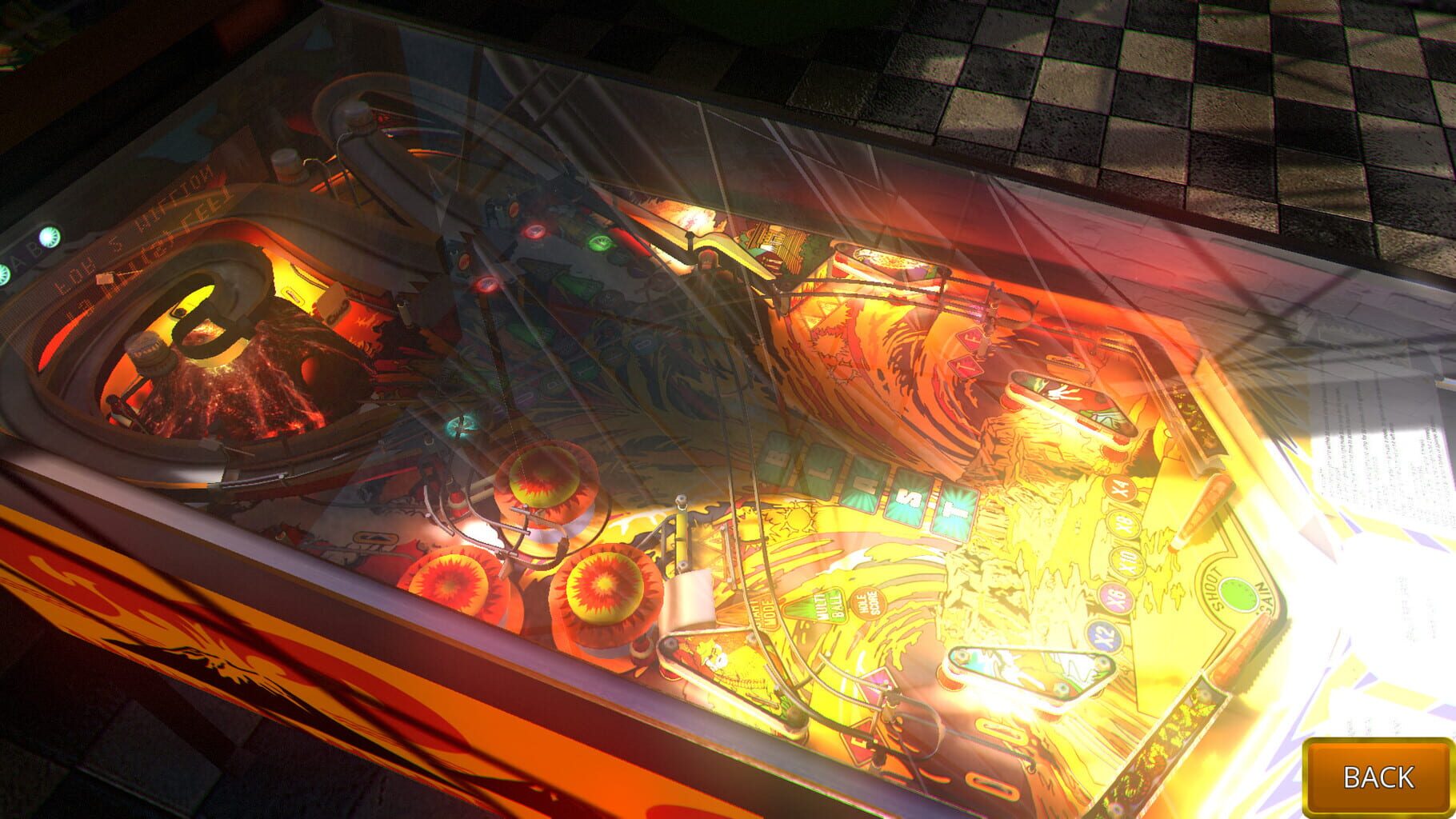 Zaccaria Pinball: Fire Mountain 2019 Table screenshot