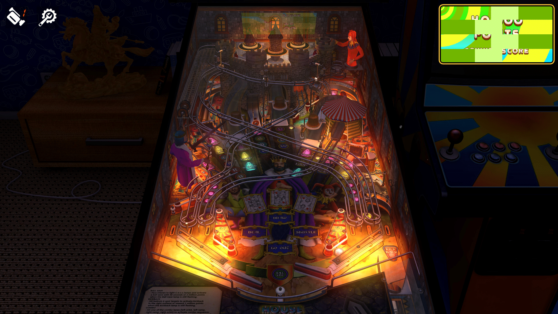 Zaccaria Pinball: House of Diamonds Deluxe Pinball Table screenshot