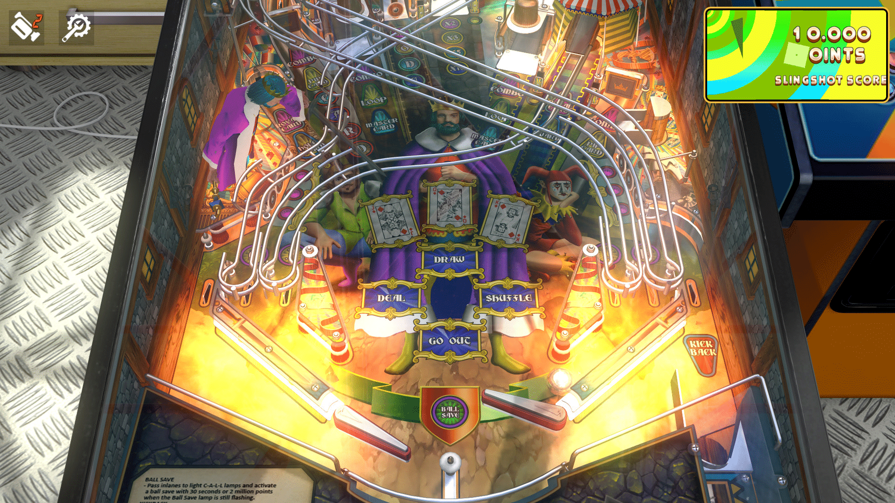 Zaccaria Pinball: House of Diamonds Deluxe Pinball Table screenshot