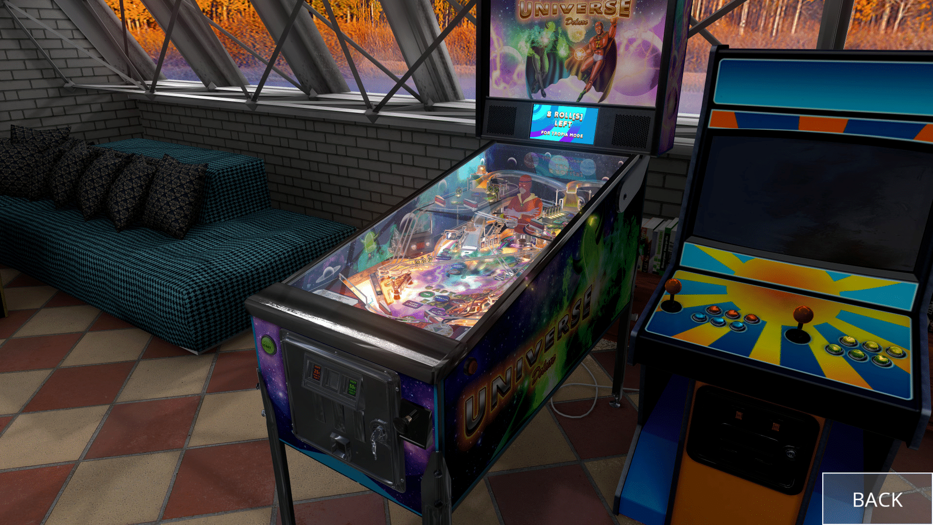 Zaccaria Pinball: Universe Deluxe Pinball Table screenshot