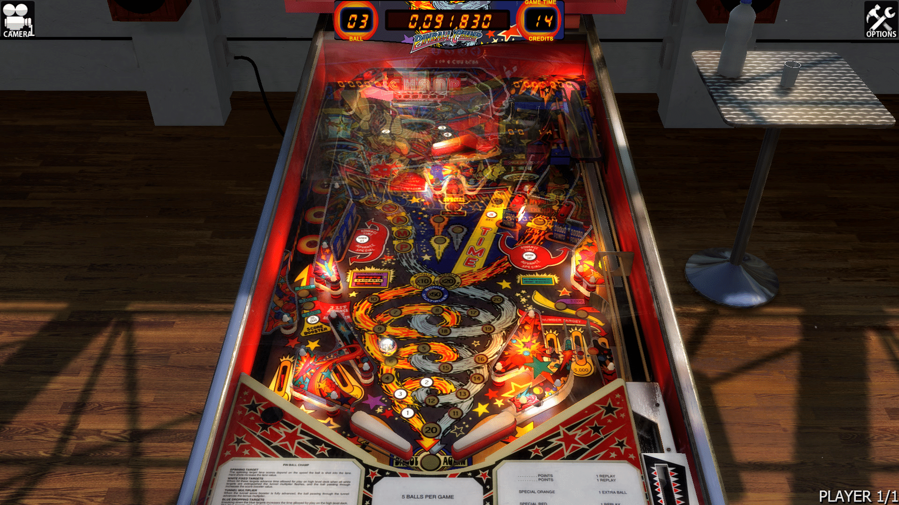 Zaccaria Pinball: Pinball Champ Table Pack screenshot