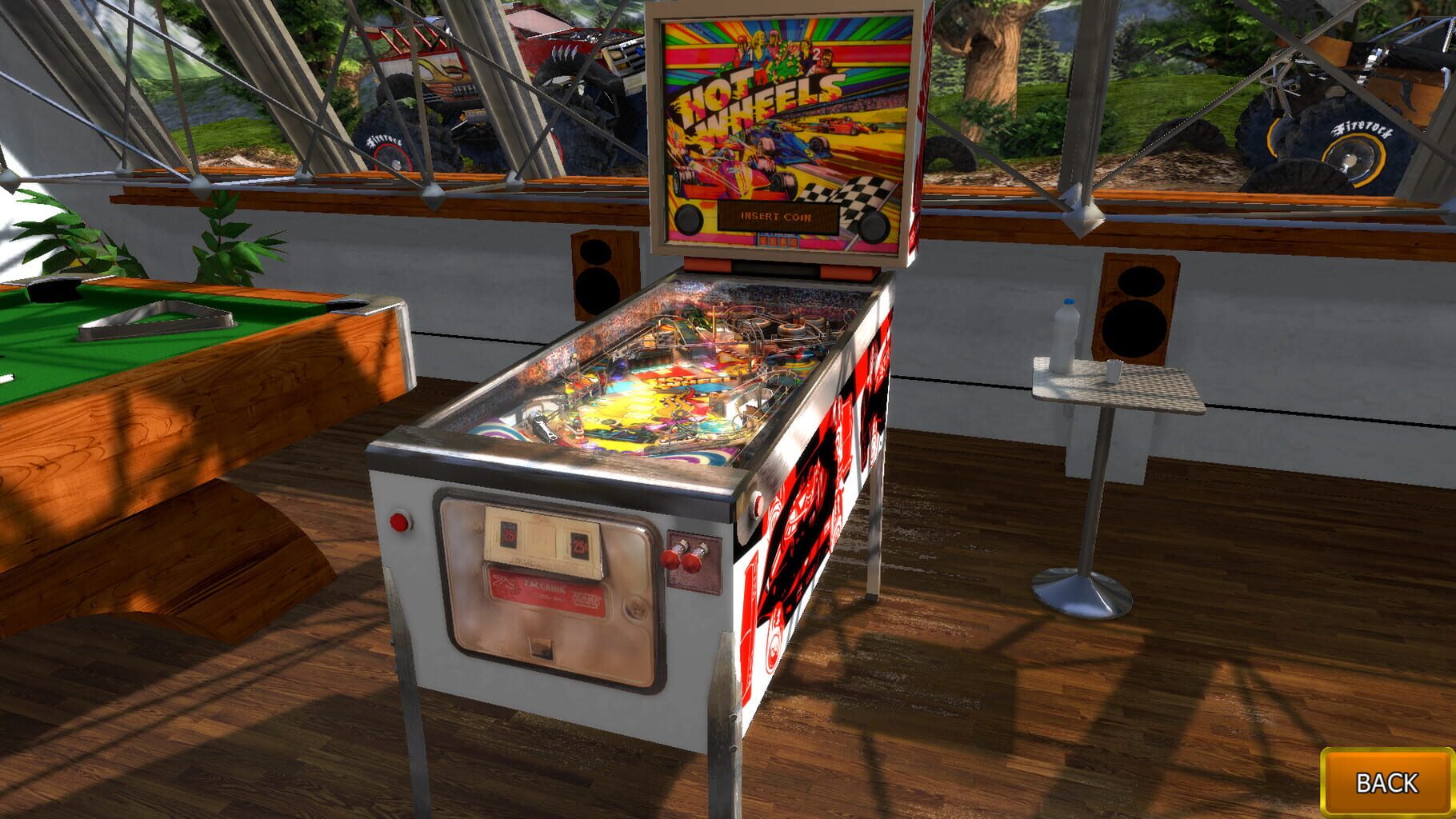 Captura de pantalla - Zaccaria Pinball: Hot Wheels 2017 Table