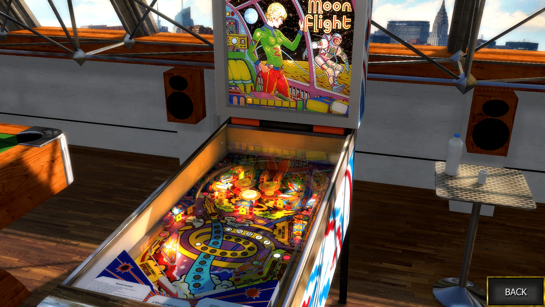 Zaccaria Pinball: Moon Flight Table screenshot