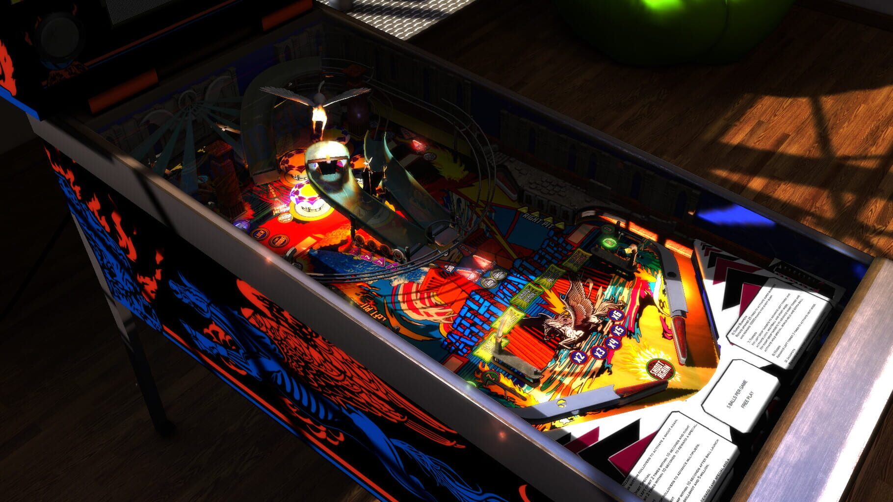 Captura de pantalla - Zaccaria Pinball: Earth Wind Fire 2017 Table