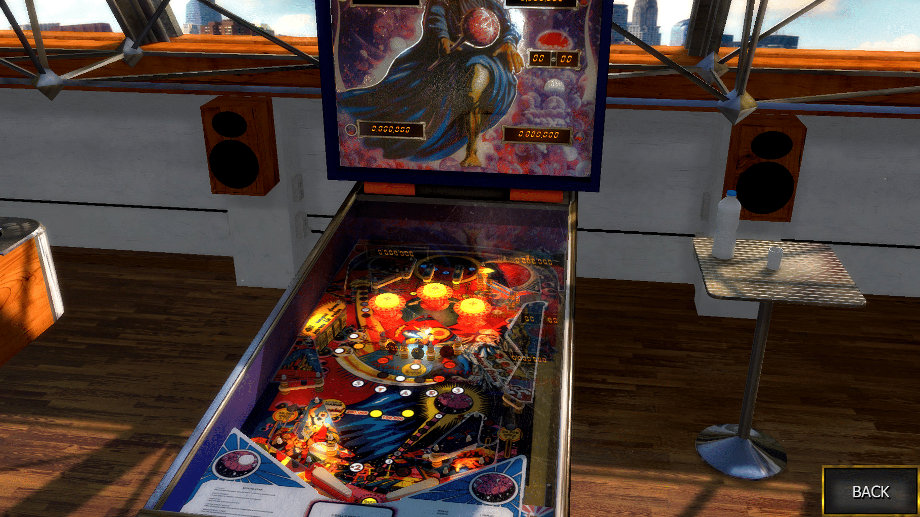 Zaccaria Pinball: Mystic Star Table screenshot