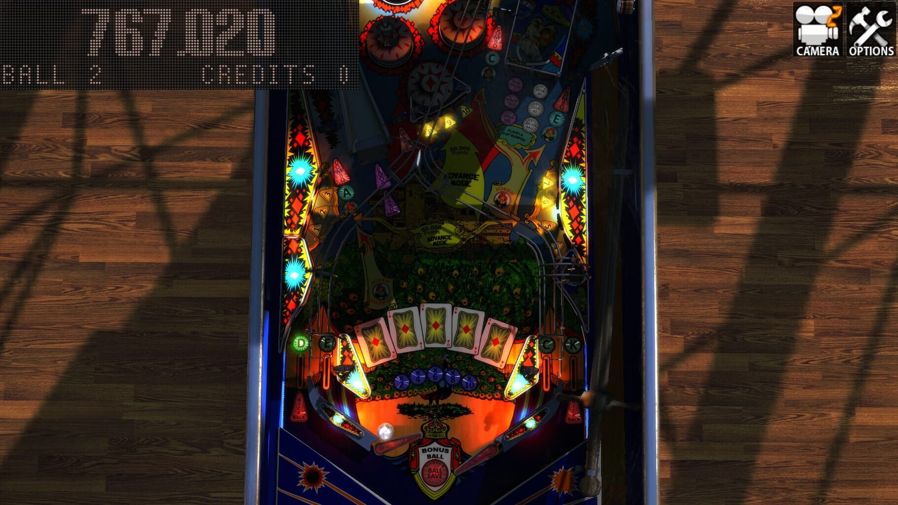 Zaccaria Pinball: House of Diamonds 2017 Table screenshot