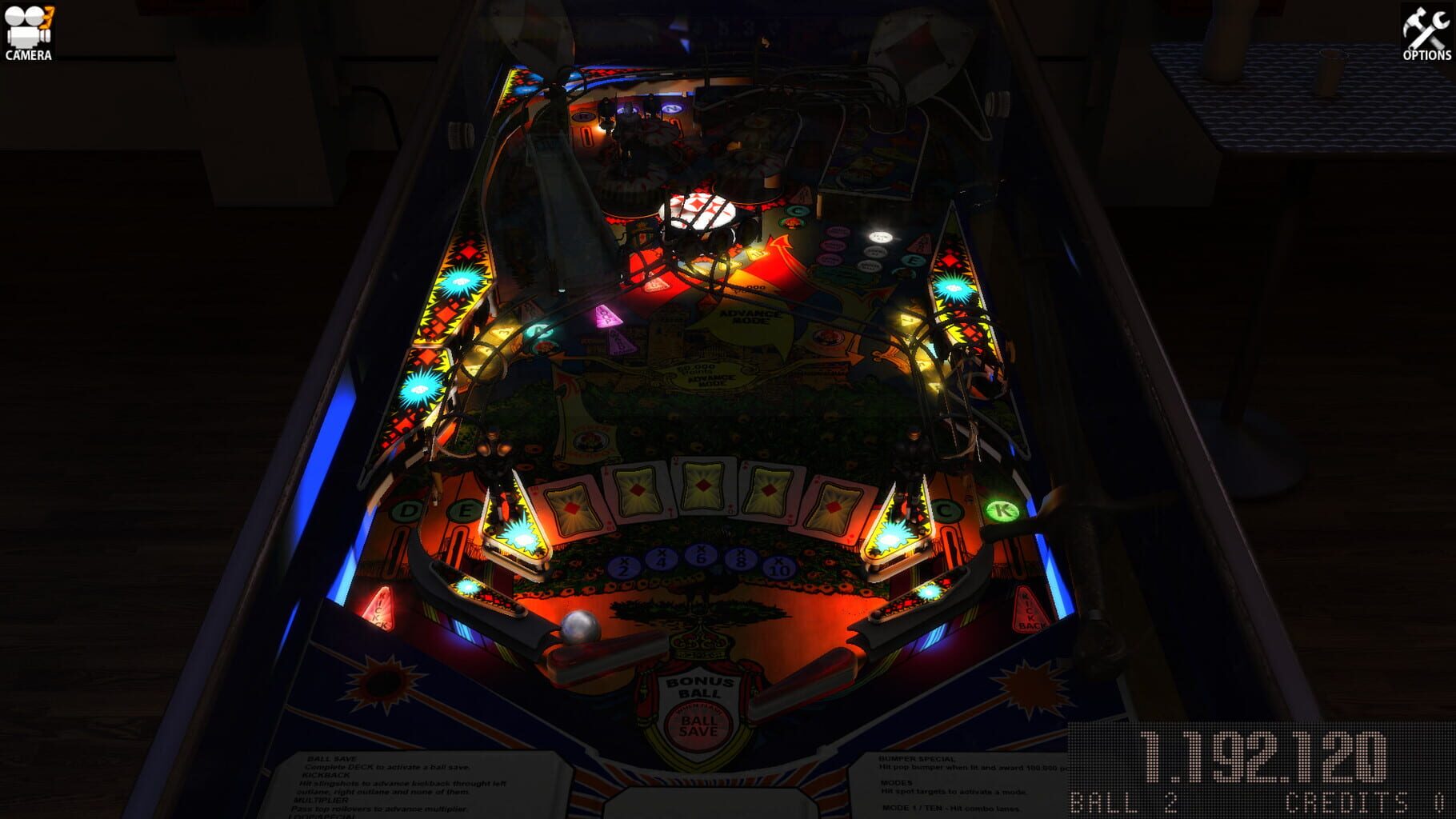 Zaccaria Pinball: House of Diamonds 2017 Table screenshot