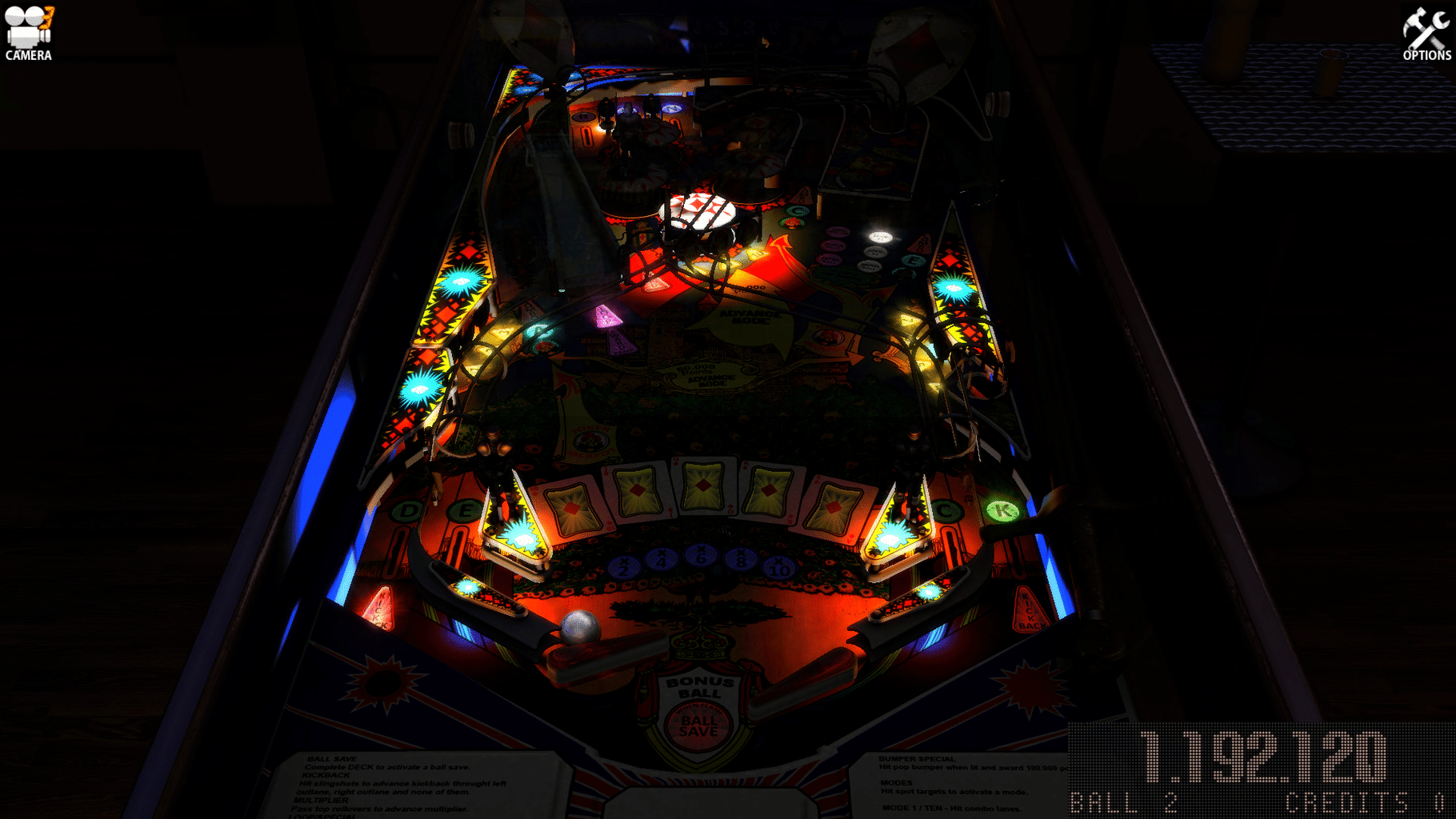 Zaccaria Pinball: House of Diamonds 2017 Table screenshot