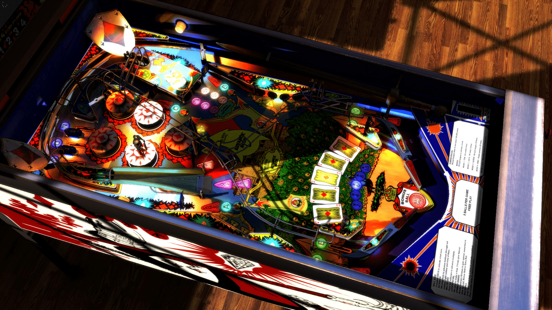 Zaccaria Pinball: House of Diamonds 2017 Table screenshot