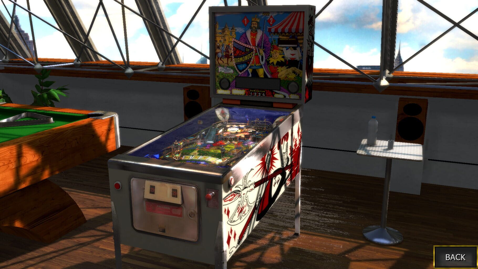 Captura de pantalla - Zaccaria Pinball: House of Diamonds 2017 Table