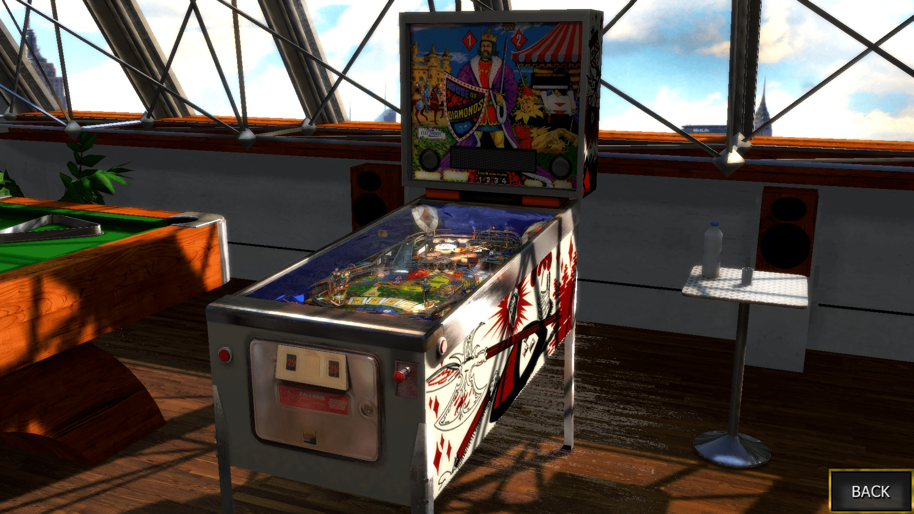 Zaccaria Pinball: House of Diamonds 2017 Table screenshot