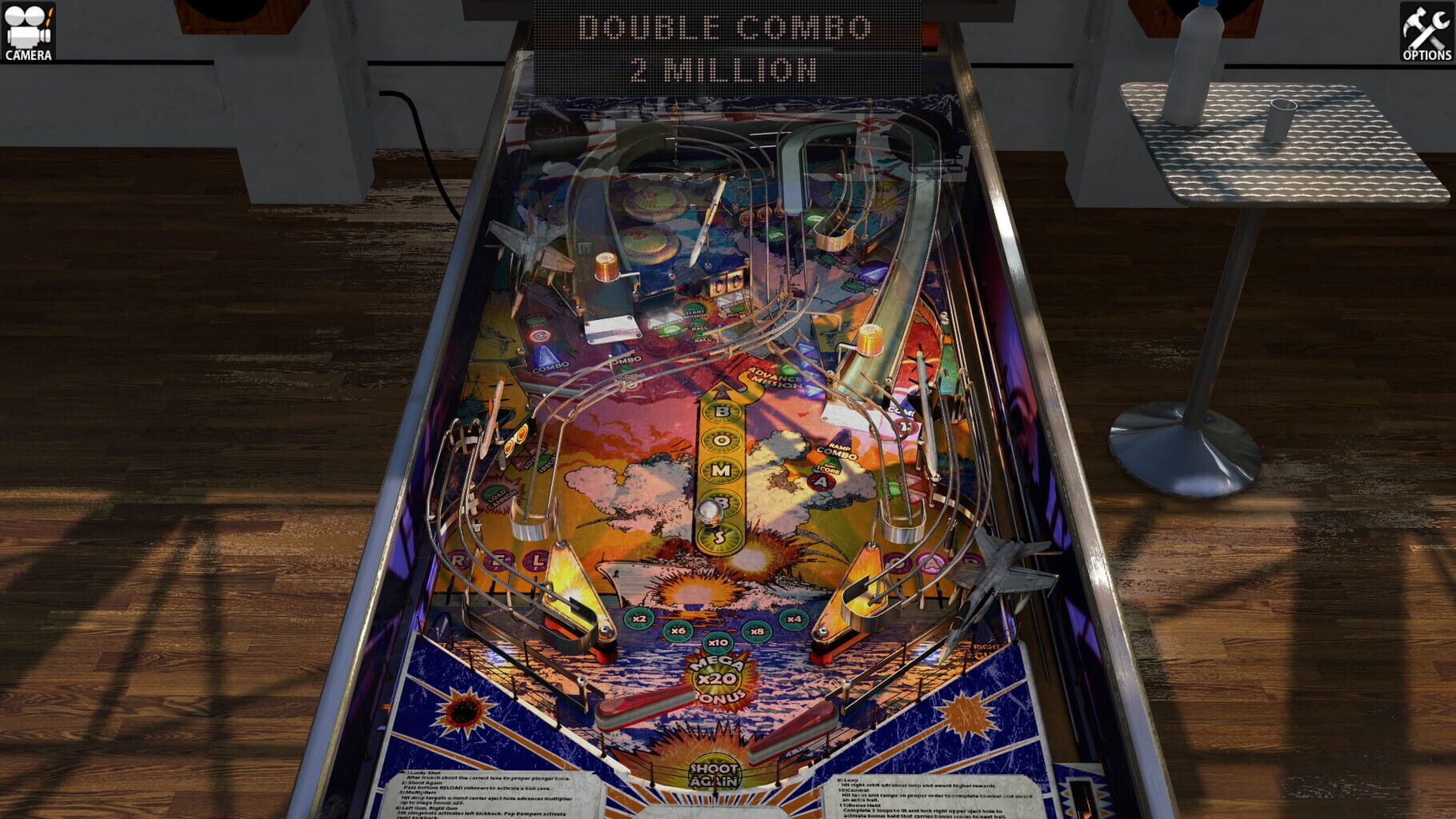 Captura de pantalla - Zaccaria Pinball: Combat 2017 Table