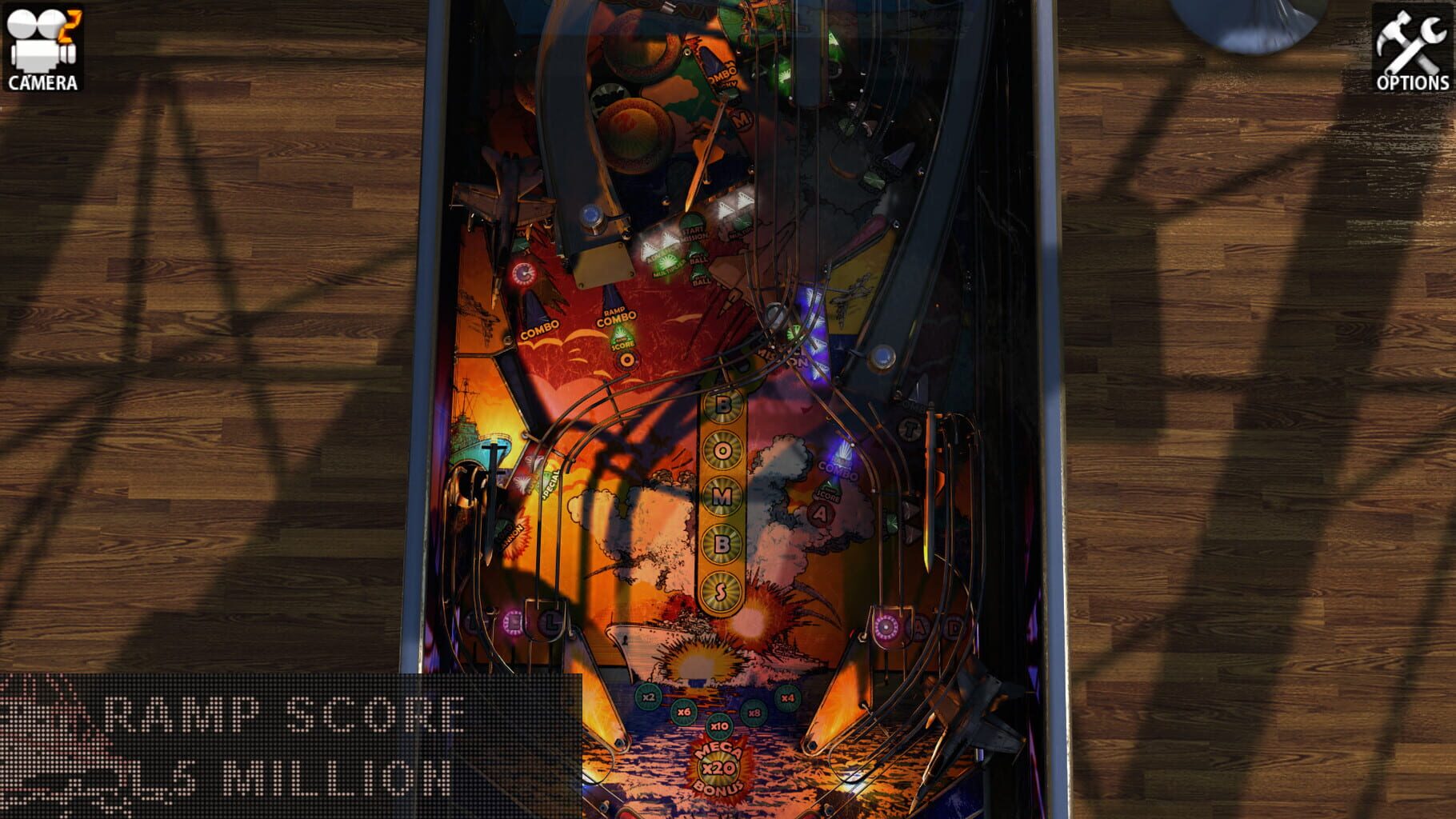 Captura de pantalla - Zaccaria Pinball: Combat 2017 Table