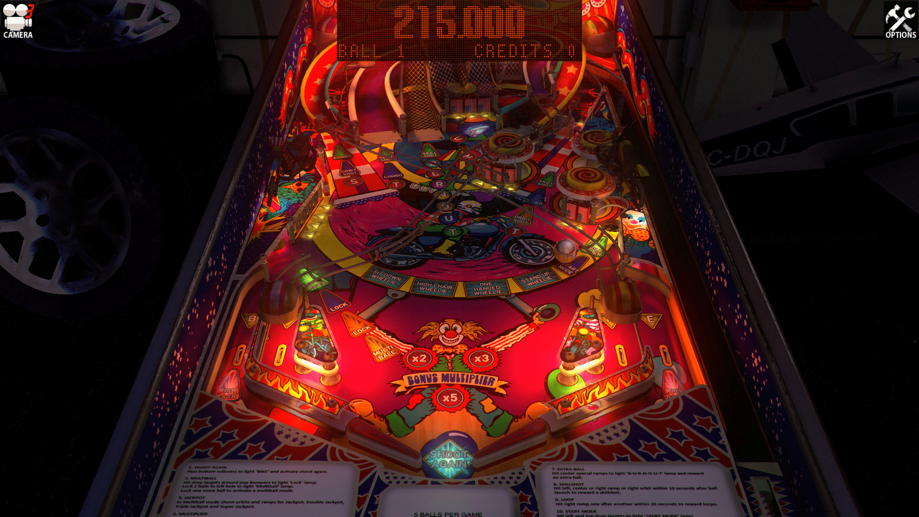 Zaccaria Pinball: Devil Riders 2019 Table screenshot