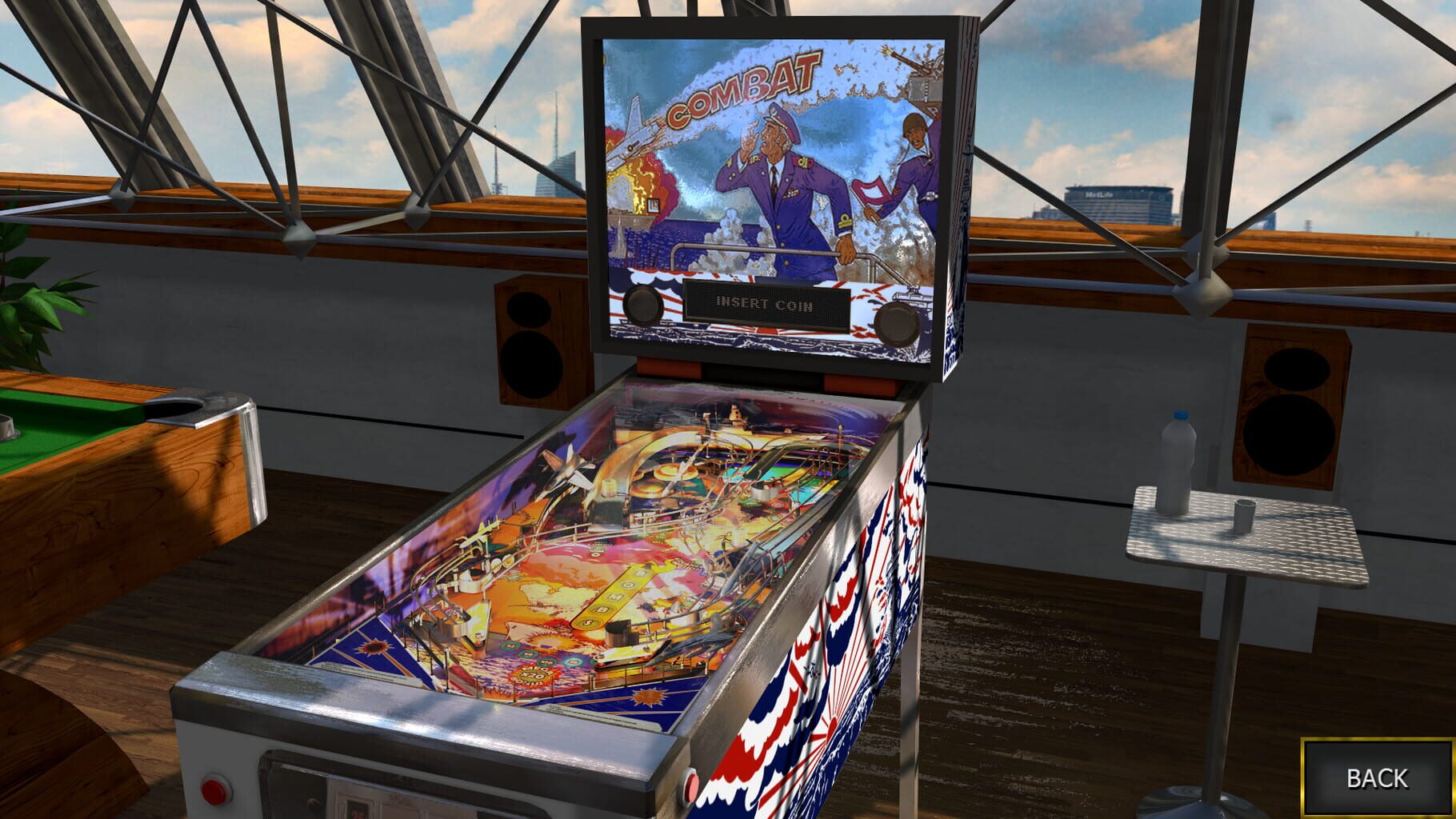 Captura de pantalla - Zaccaria Pinball: Combat 2017 Table