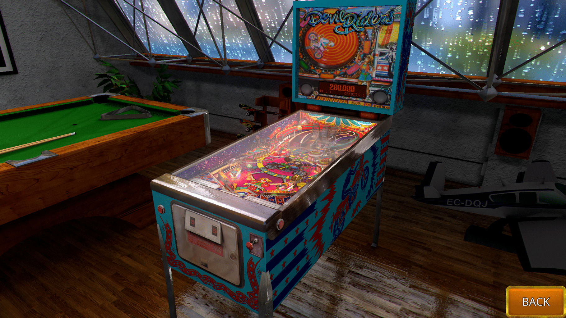 Zaccaria Pinball: Devil Riders 2019 Table screenshot