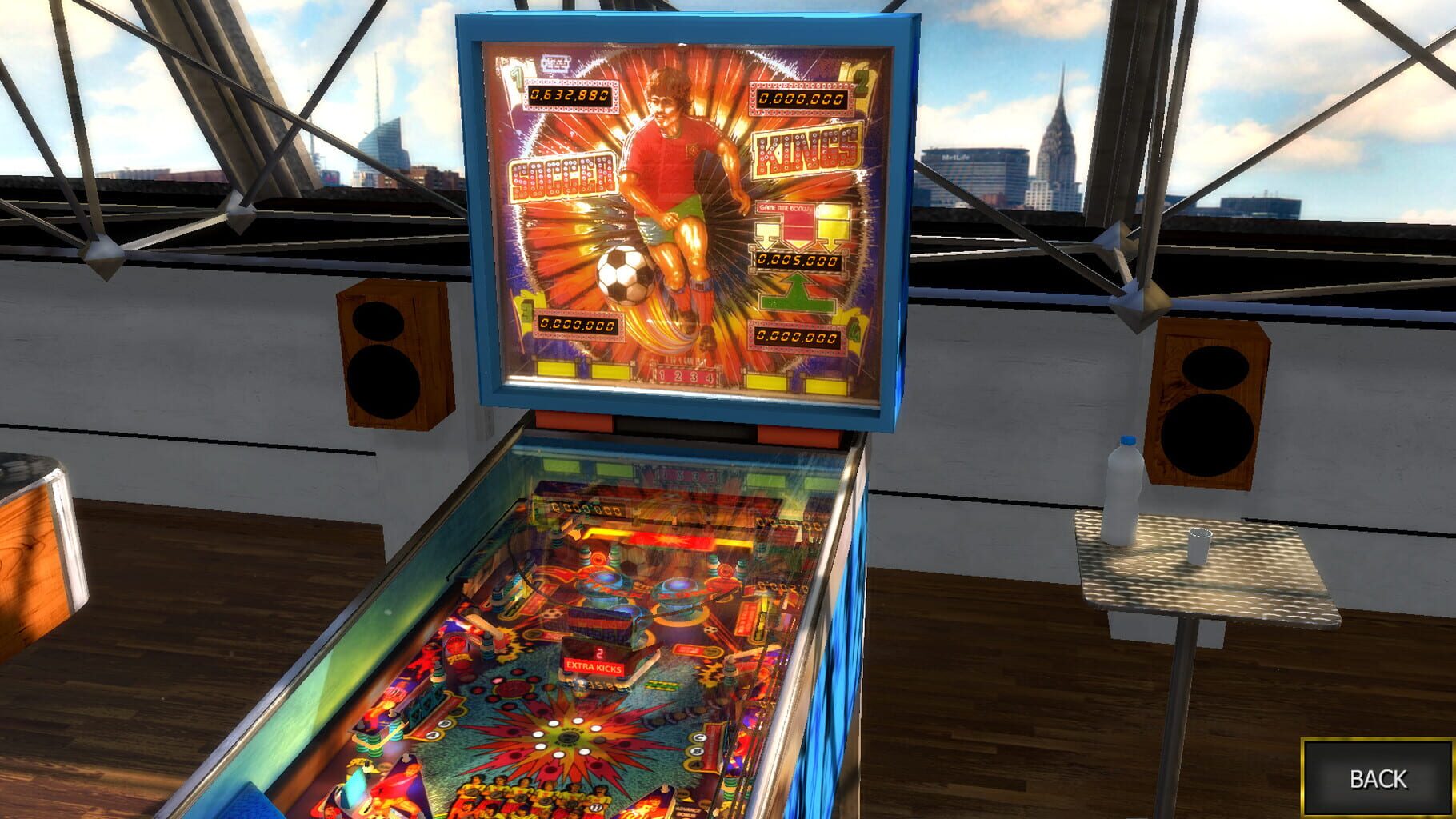 Captura de pantalla - Zaccaria Pinball: Soccer Kings Table