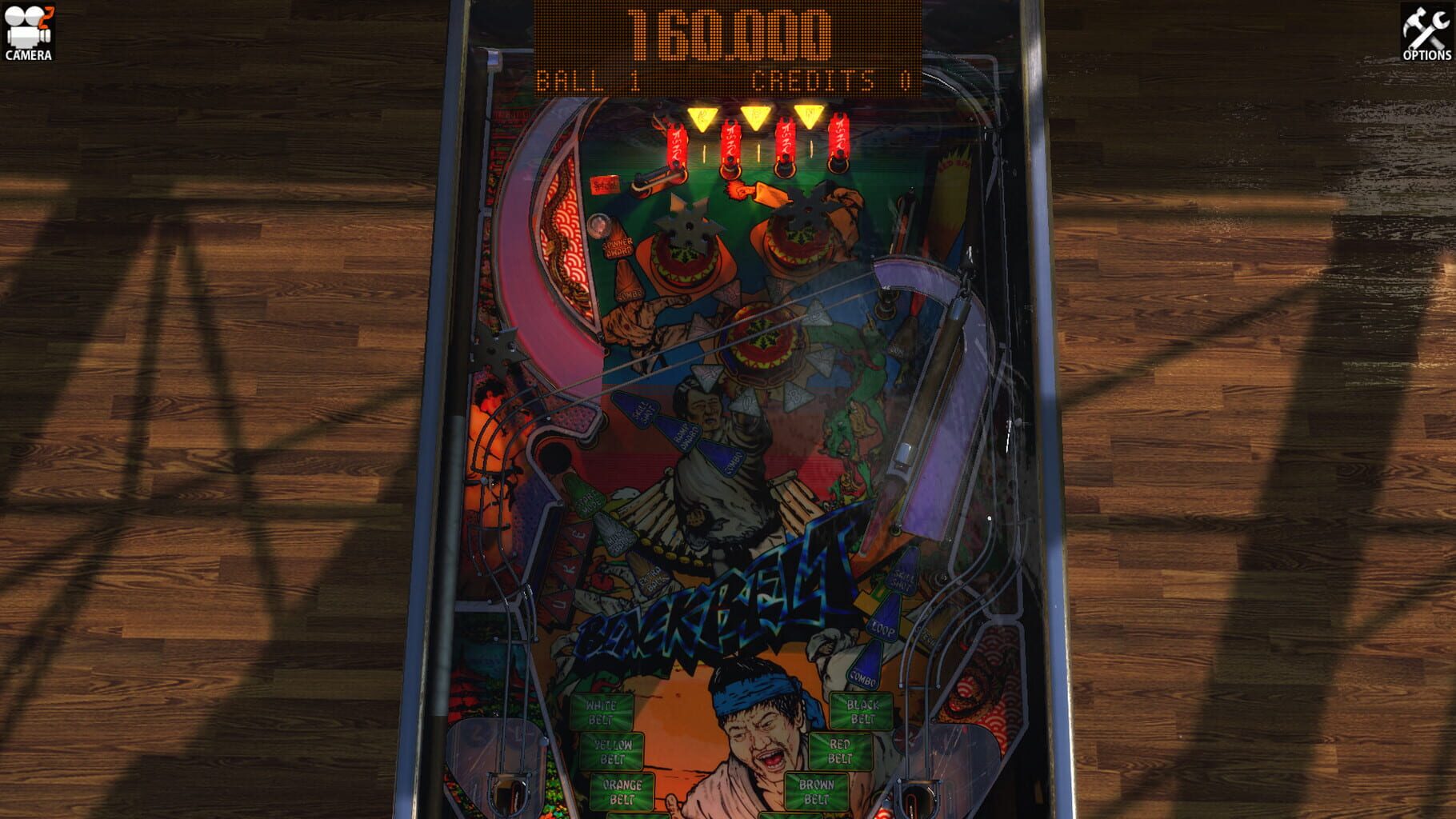 Captura de pantalla - Zaccaria Pinball: Blackbelt 2018 Table