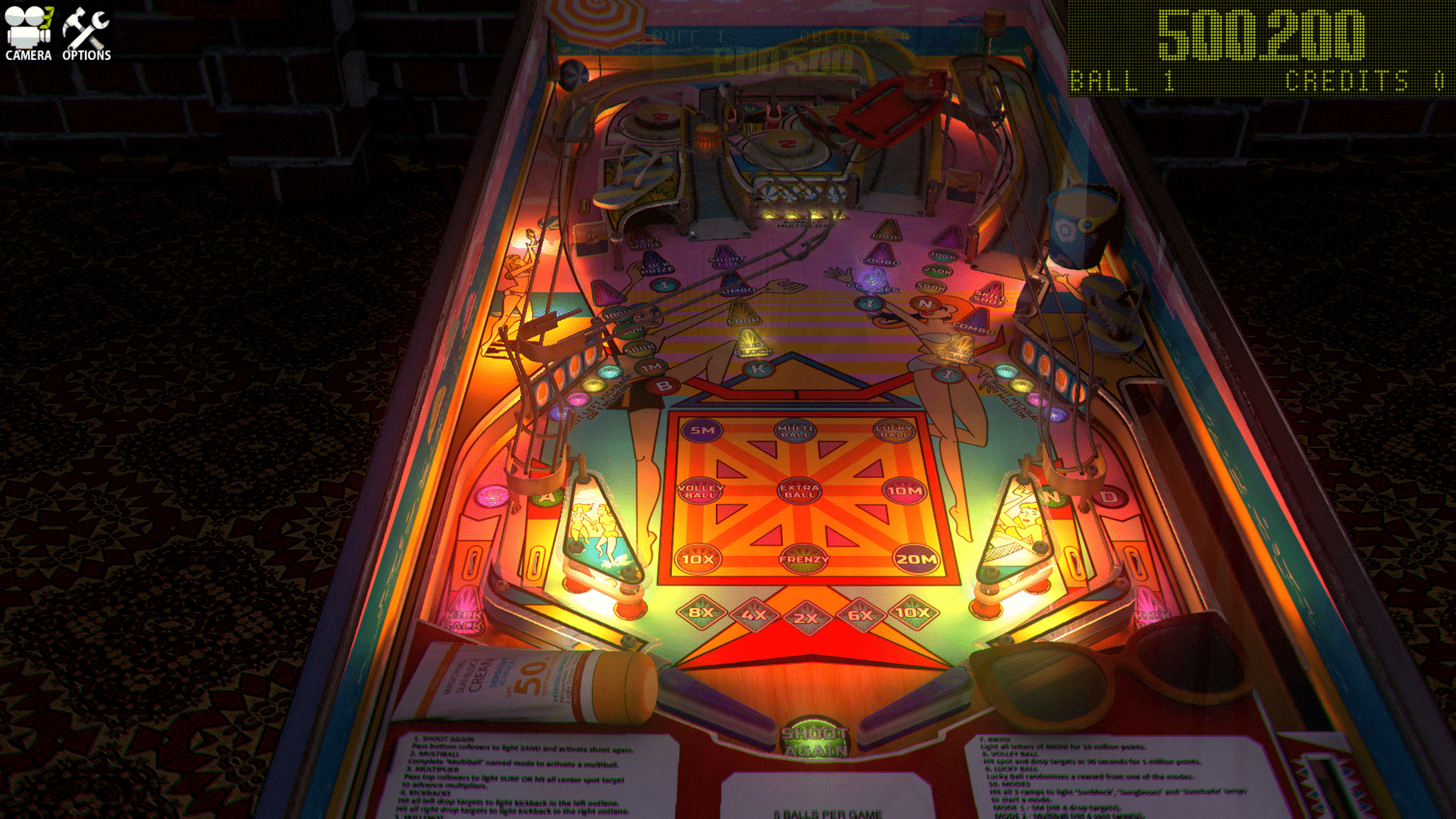 Zaccaria Pinball: Tropical 2019 Table screenshot